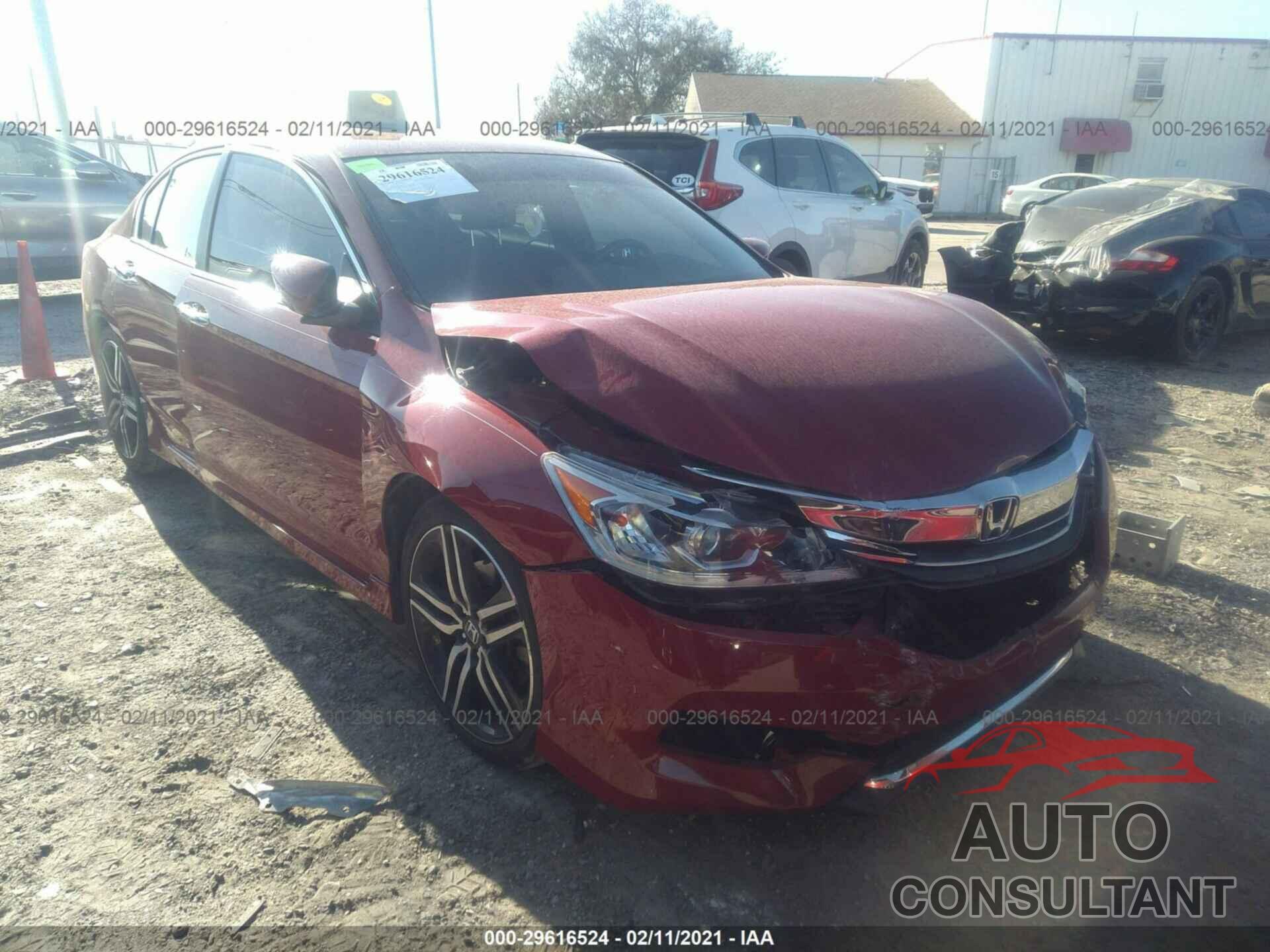 HONDA ACCORD SEDAN 2017 - 1HGCR2F17HA091399
