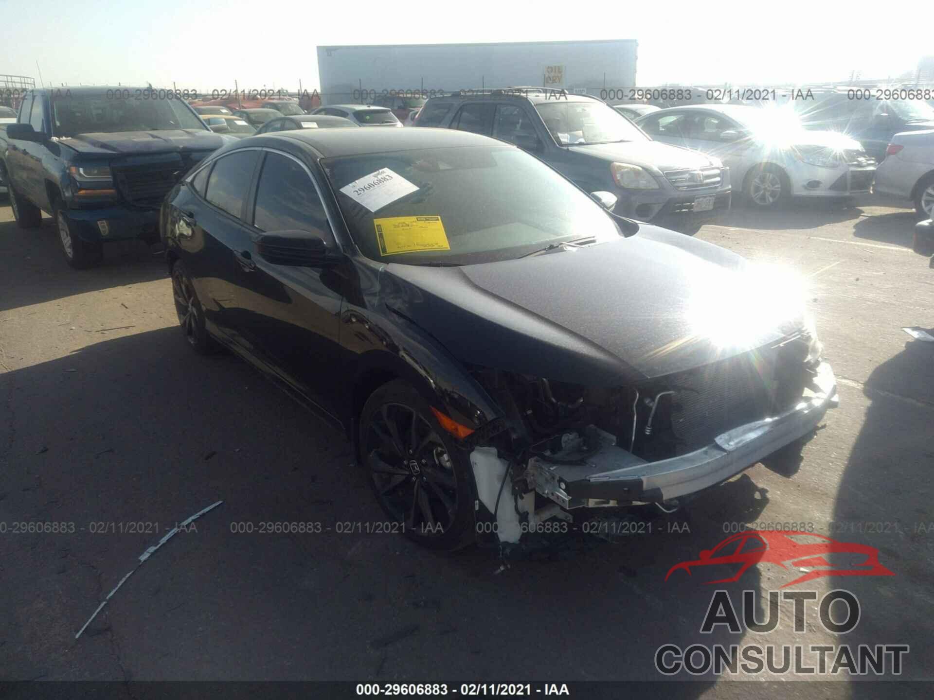 HONDA CIVIC SEDAN 2020 - 19XFC2F88LE004643