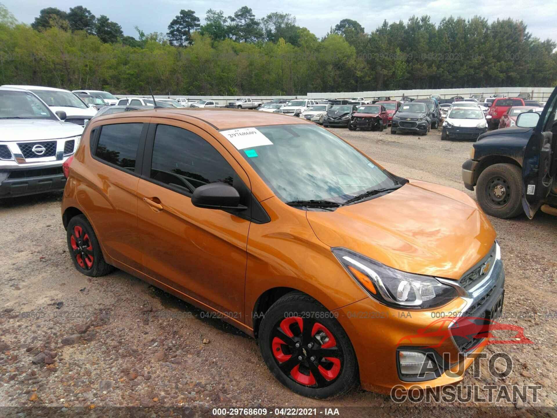 CHEVROLET SPARK 2019 - KL8CB6SA4KC705507