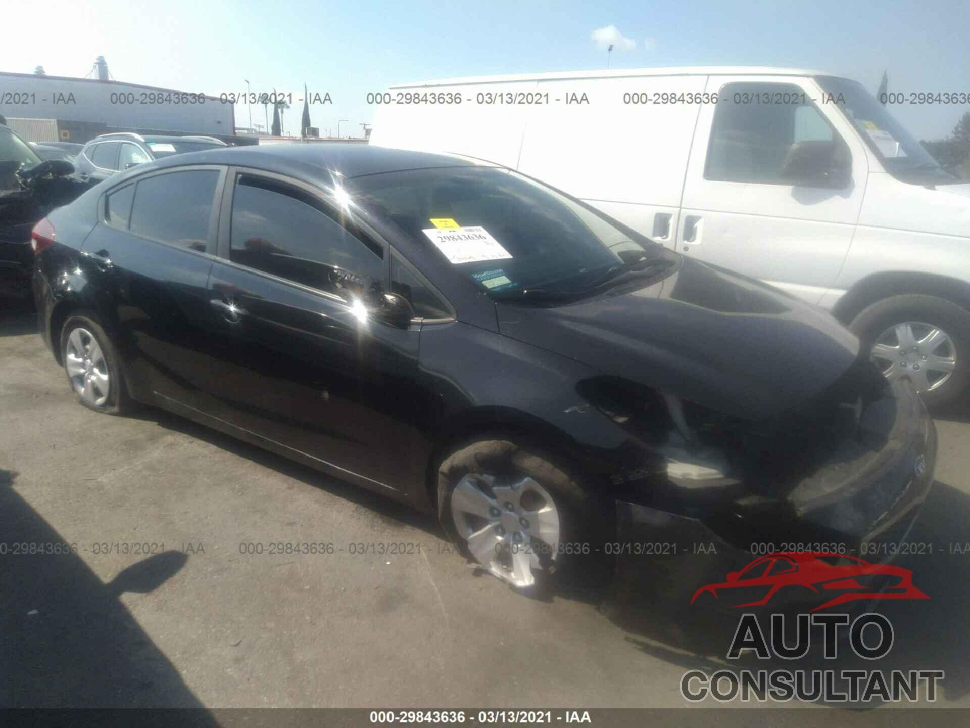 KIA FORTE 2017 - 3KPFK4A72HE009874