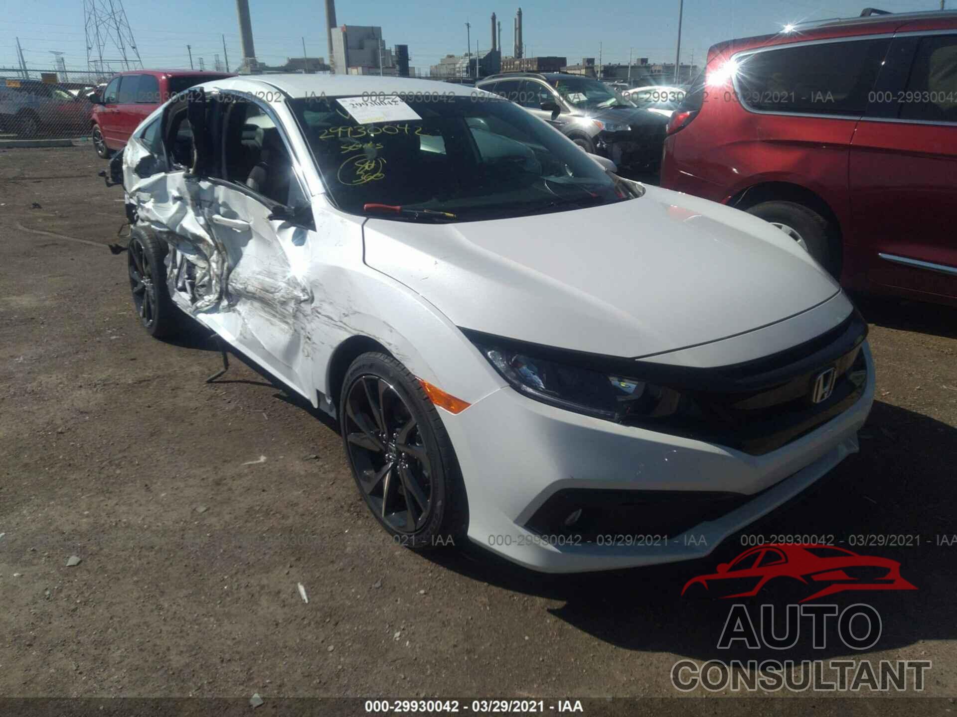 HONDA CIVIC SEDAN 2021 - 2HGFC2F89MH537978