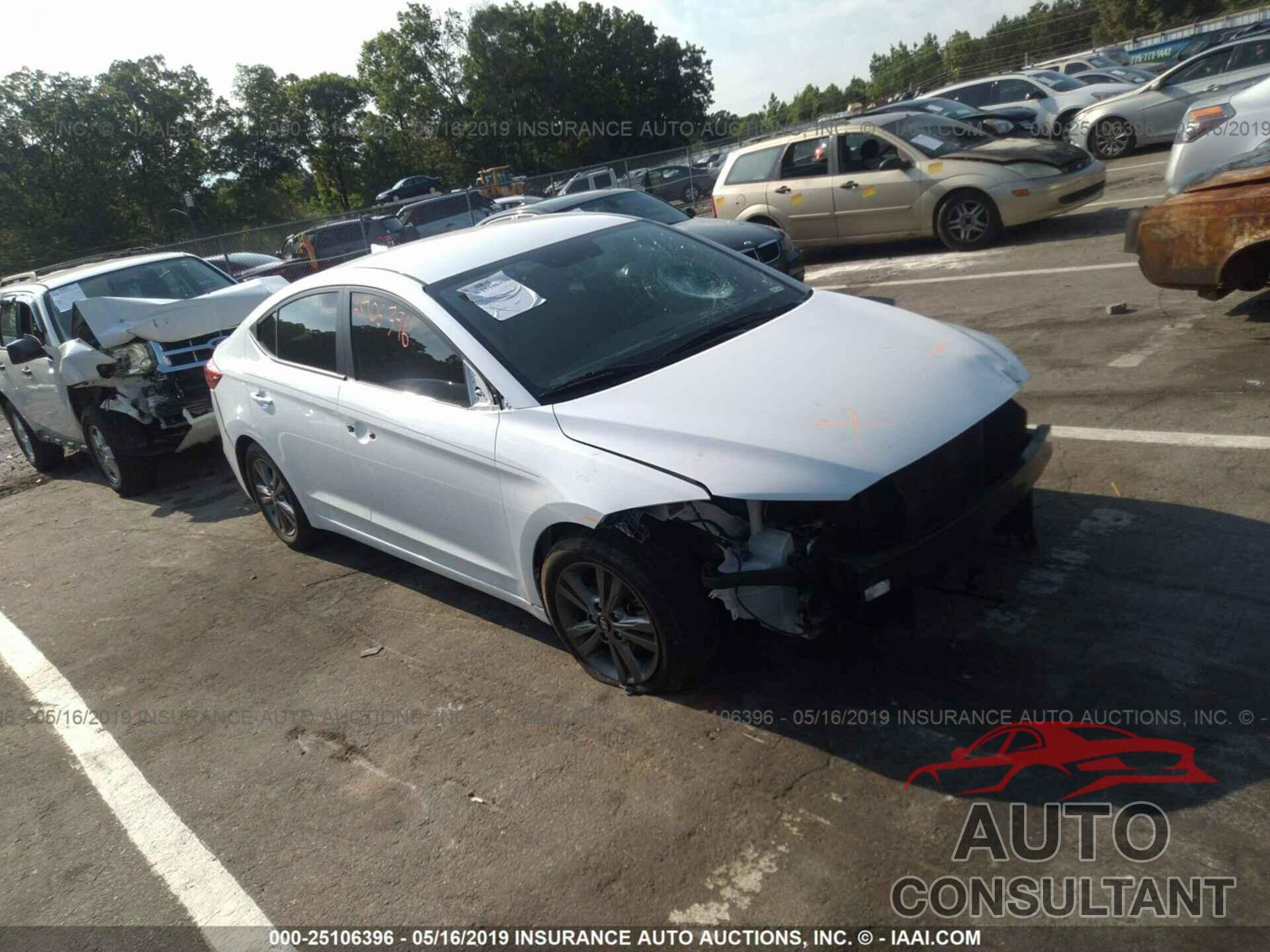 HYUNDAI ELANTRA 2017 - 5NPD84LFXHH003696