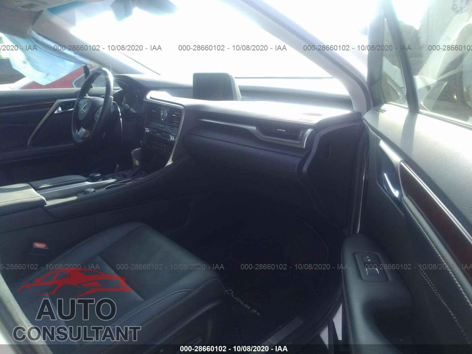 LEXUS RX 2017 - 2T2ZZMCA4HC081932