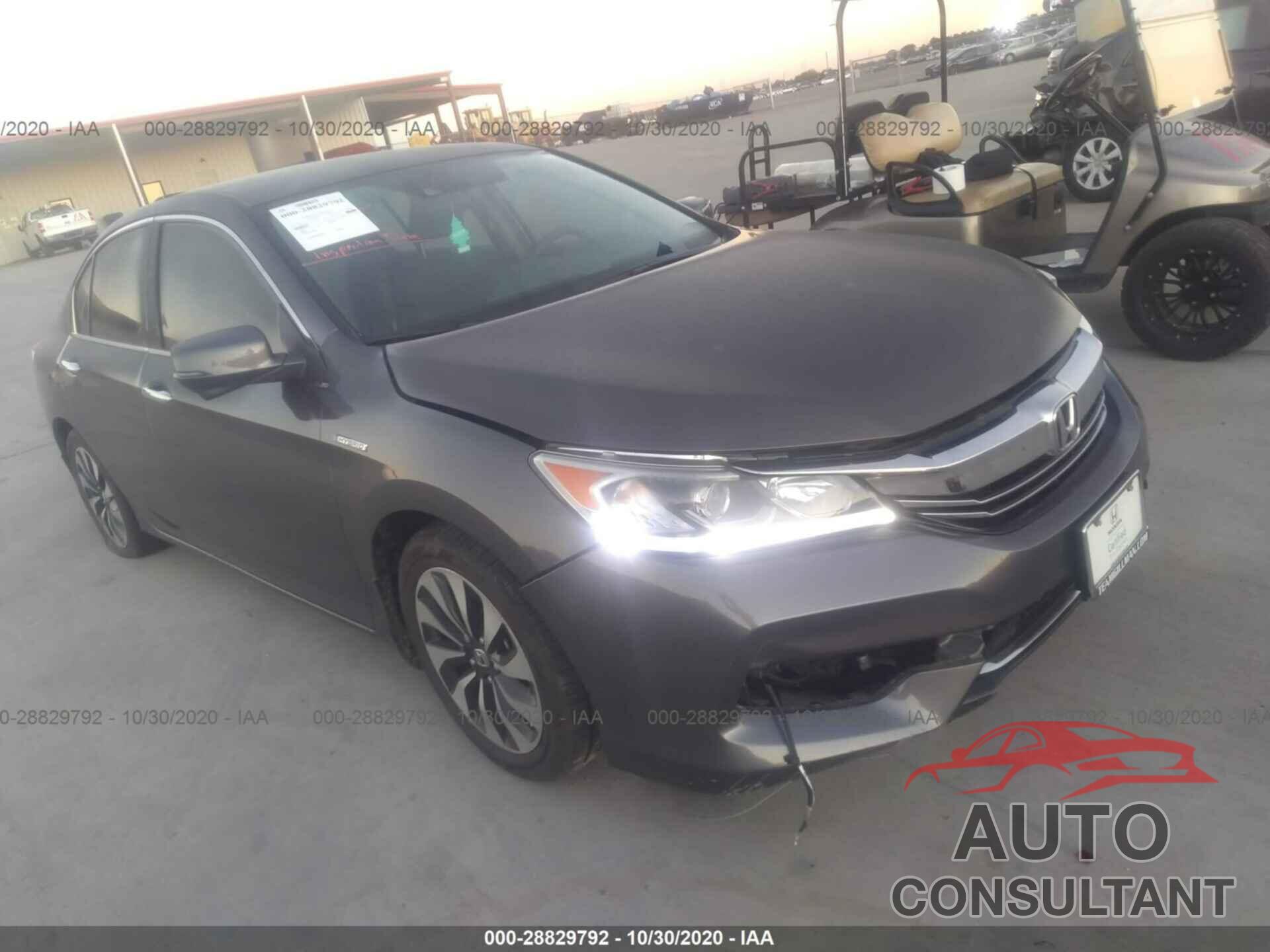 HONDA ACCORD HYBRID 2017 - JHMCR6F30HC003643