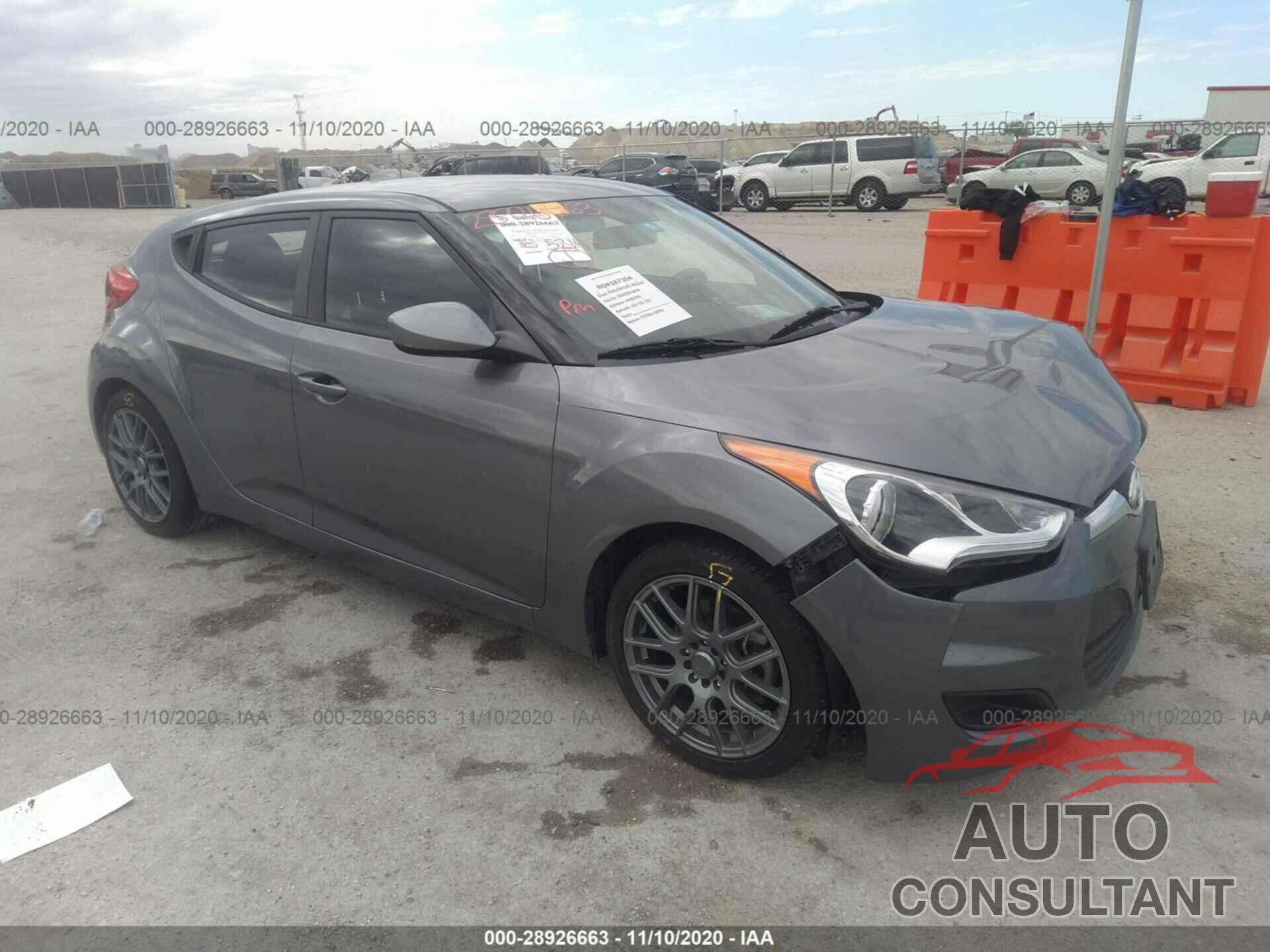 HYUNDAI VELOSTER 2016 - KMHTC6AD1GU270409