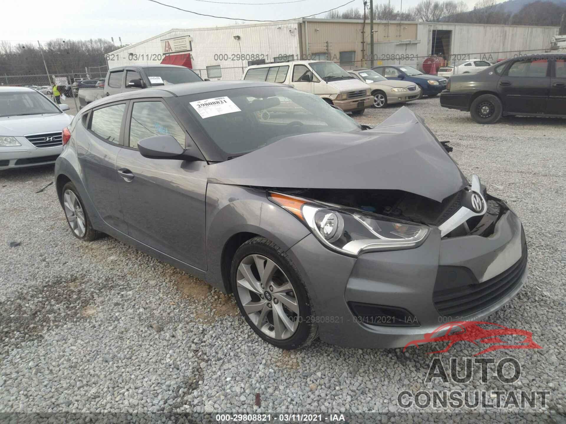 HYUNDAI VELOSTER 2016 - KMHTC6AD7GU256725