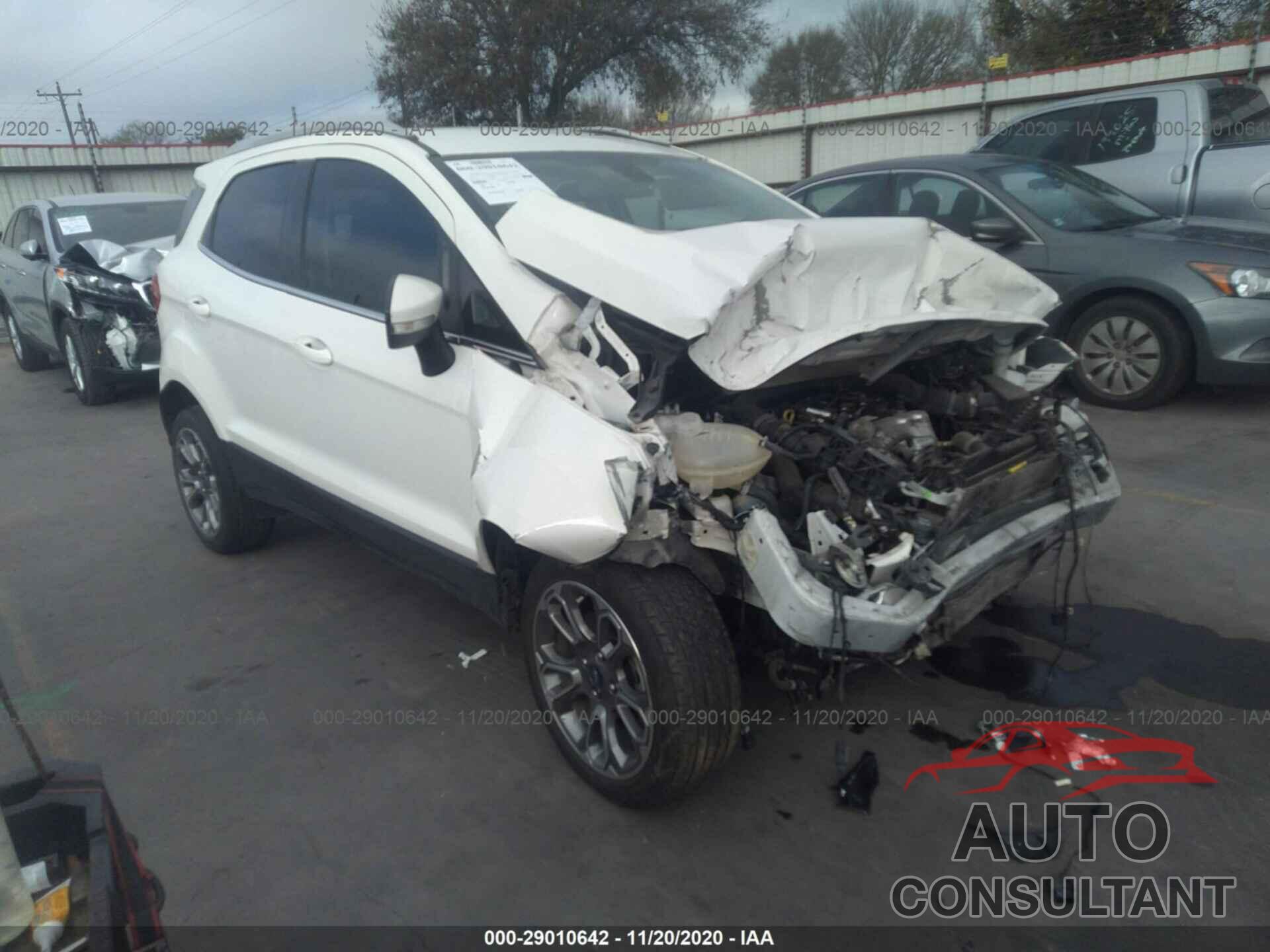 FORD ECOSPORT 2018 - MAJ3P1VE4JC214837