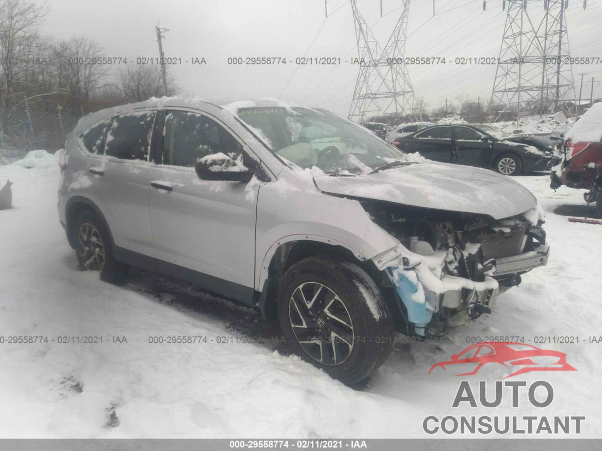 HONDA CR-V 2016 - 2HKRM4H4XGH645861