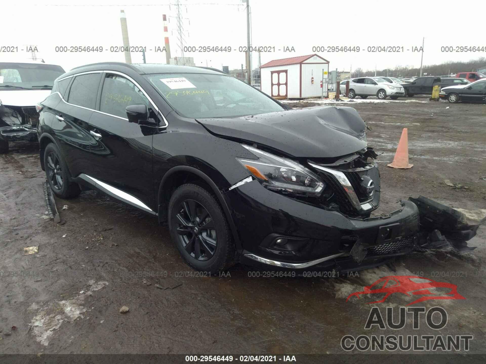 NISSAN MURANO 2018 - 5N1AZ2MG6JN120916