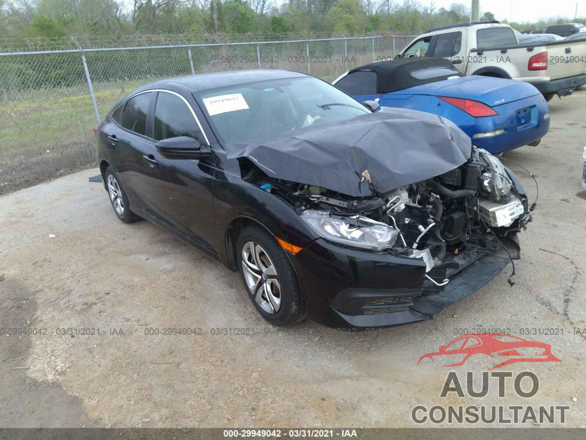 HONDA CIVIC SEDAN 2016 - 19XFC2F5XGE079601