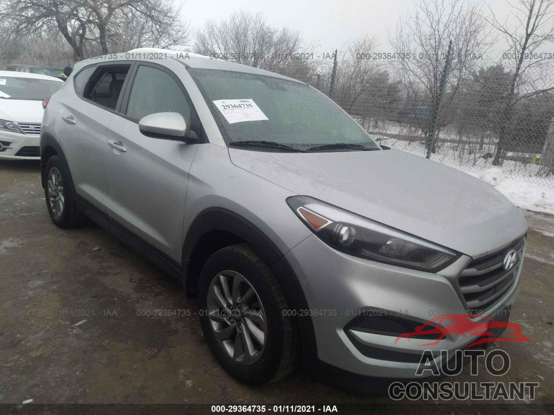 HYUNDAI TUCSON 2018 - KM8J2CA48JU701599