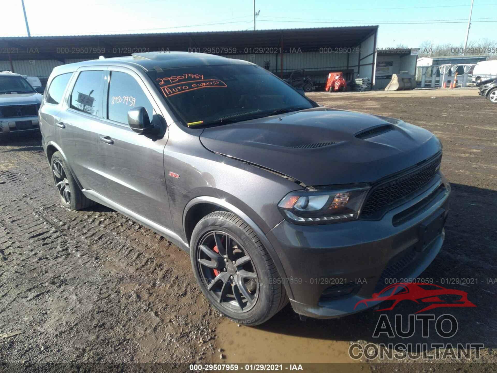 DODGE DURANGO 2018 - 1C4SDJGJ6JC291895