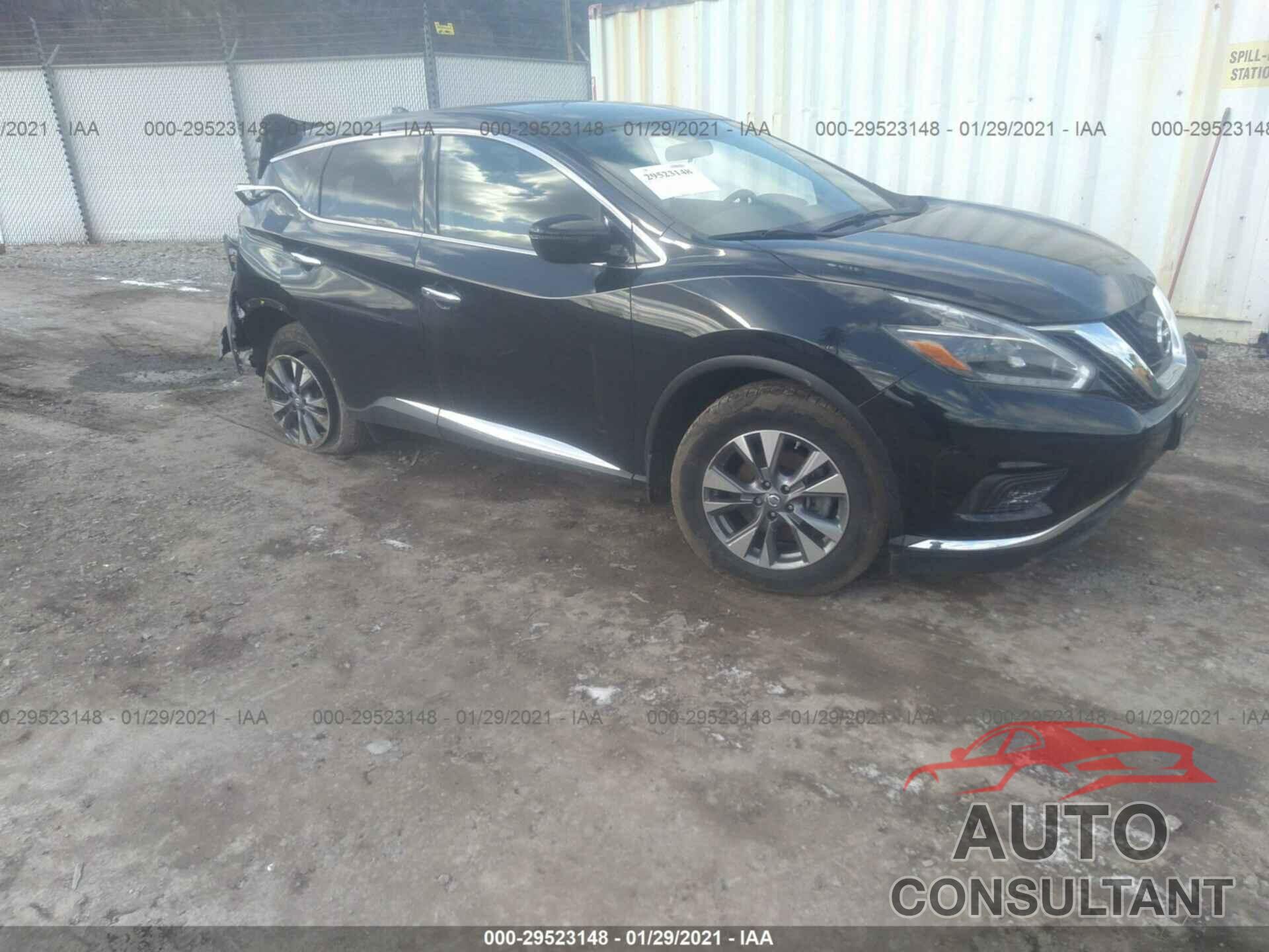 NISSAN MURANO 2018 - 5N1AZ2MH1JN110447