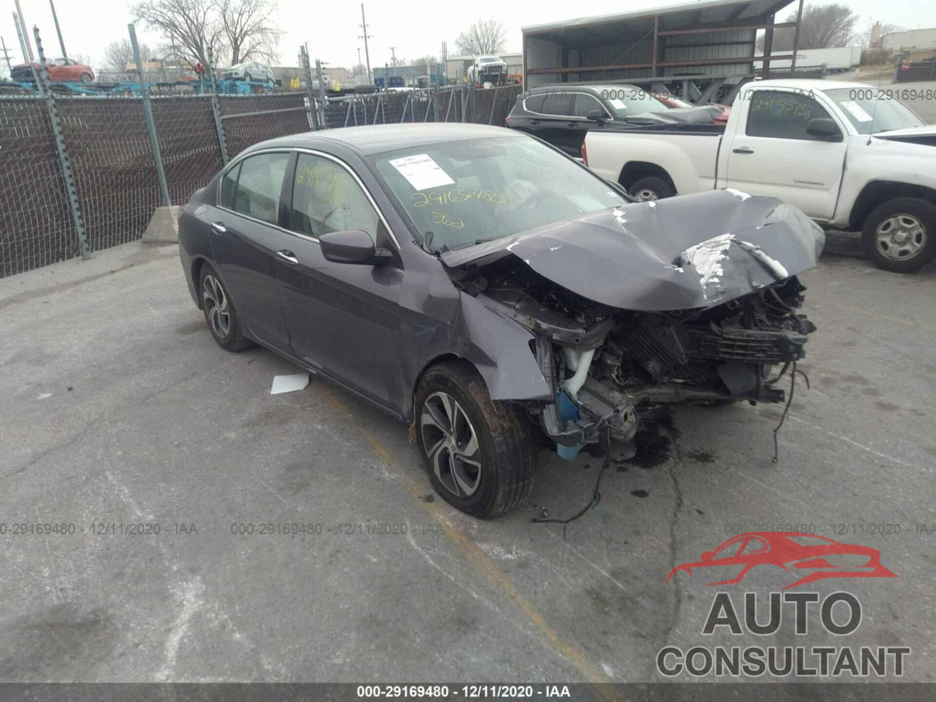 HONDA ACCORD SEDAN 2016 - 1HGCR2F31GA120024