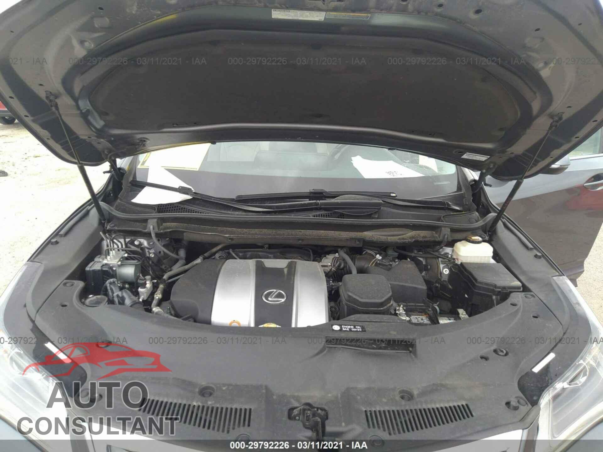 LEXUS RX 2017 - 2T2ZZMCA7HC049086