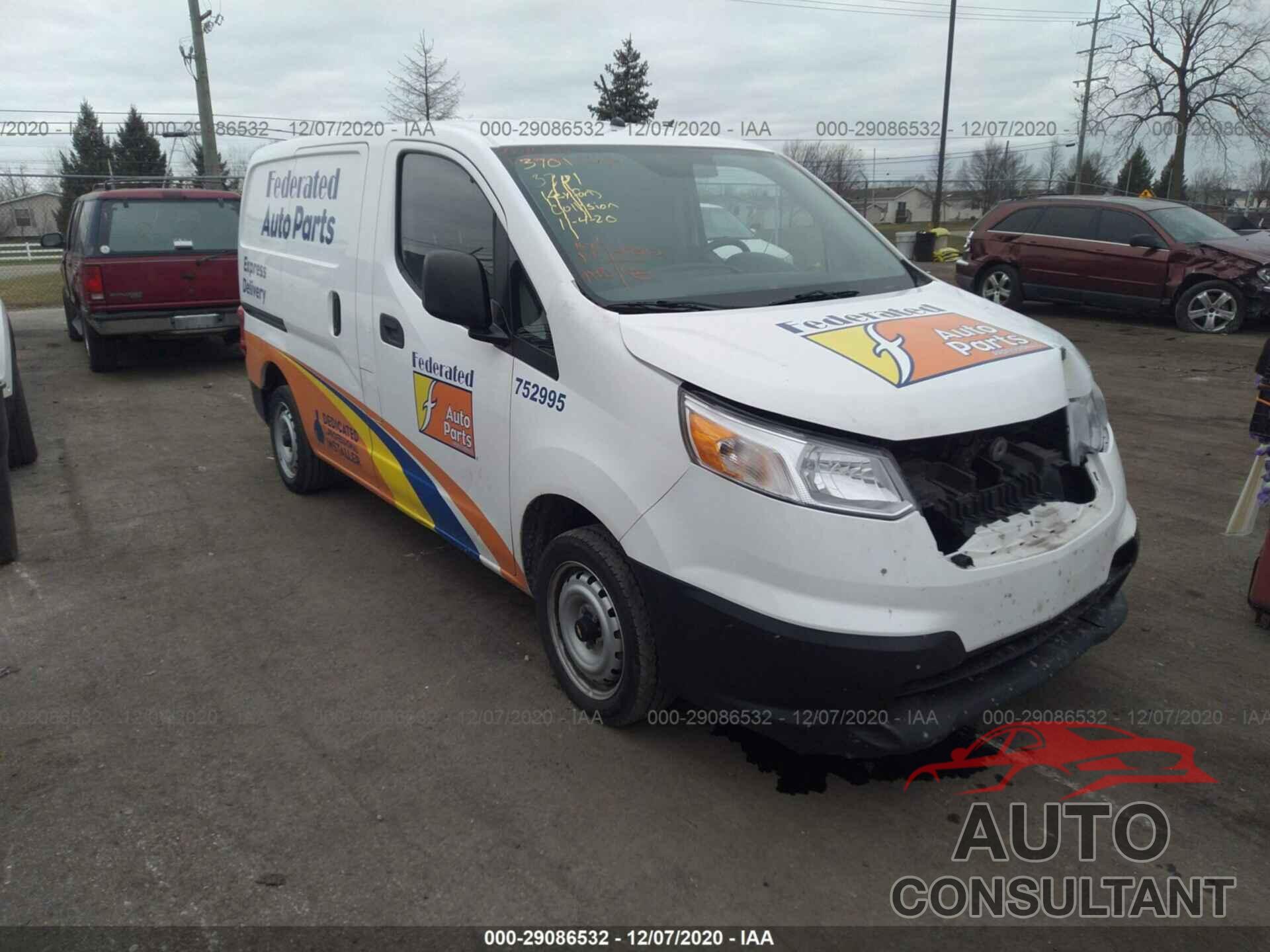 CHEVROLET CITY EXPRESS CARGO VAN 2018 - 3N63M0ZN8JK693701