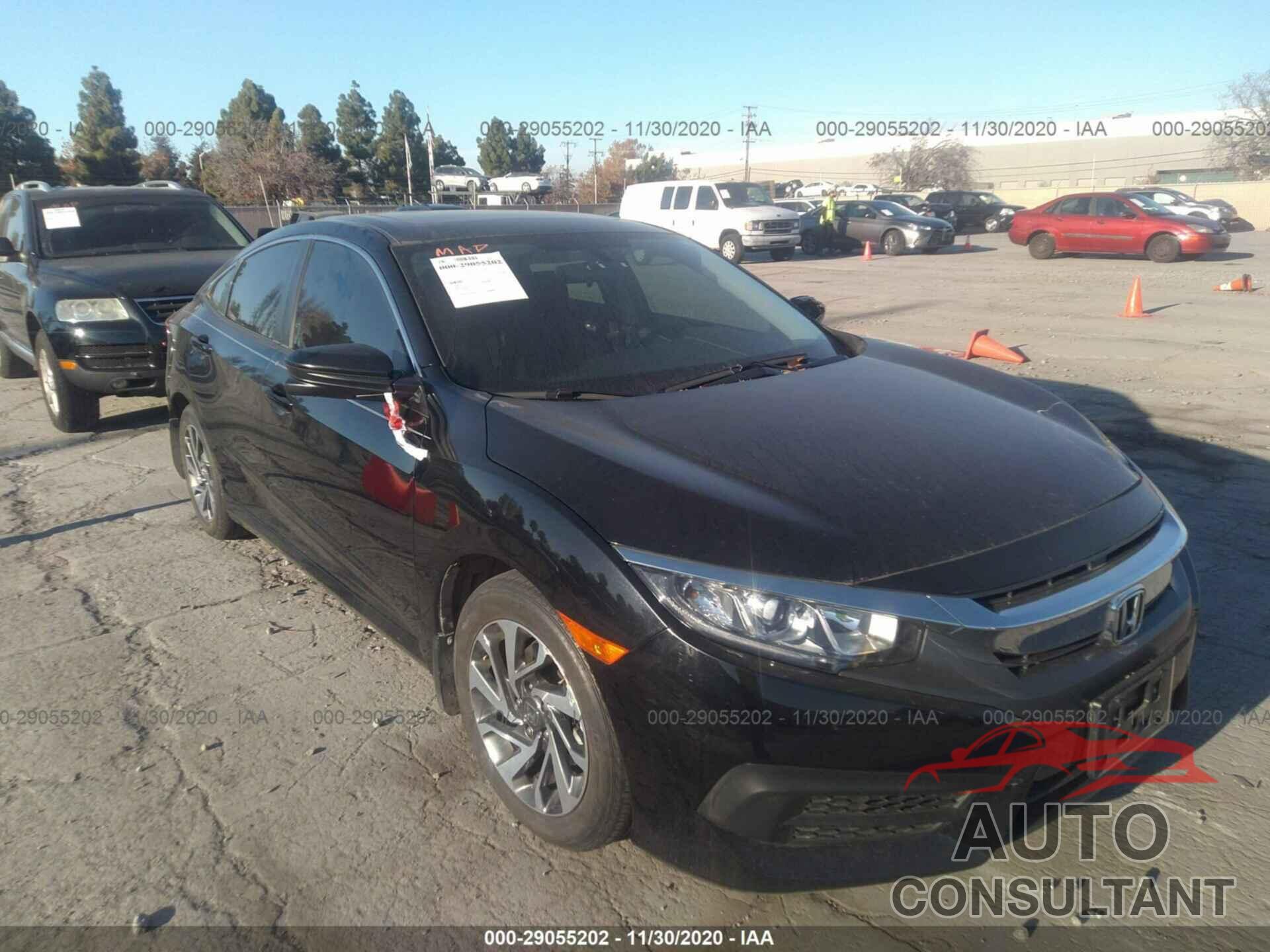 HONDA CIVIC SEDAN 2016 - 19XFC2F76GE078169