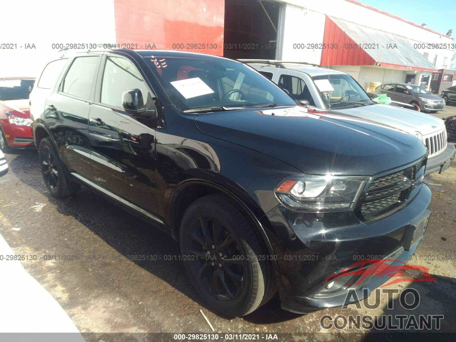 DODGE DURANGO 2017 - 1C4RDJDGXHC629798