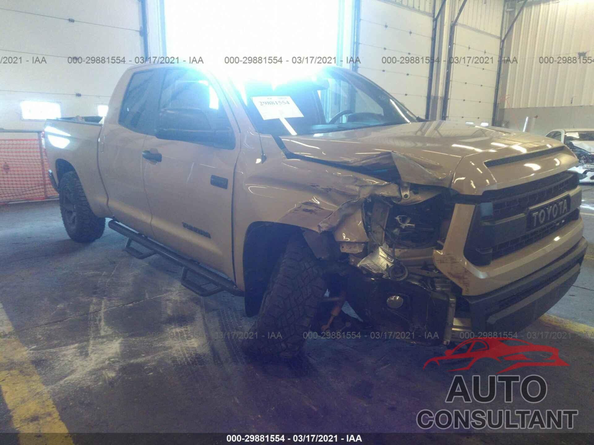 TOYOTA TUNDRA 4WD 2017 - 5TFUY5F16HX603075