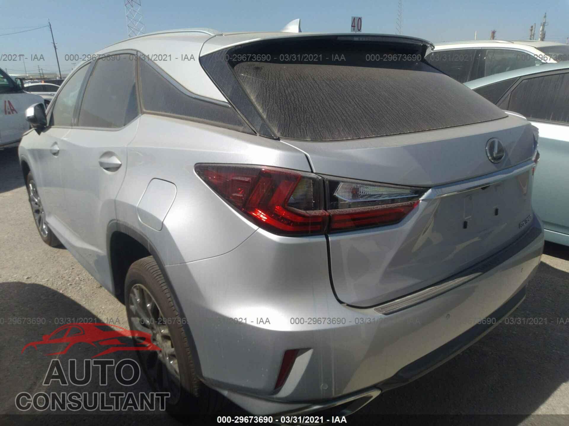 LEXUS RX 2017 - 2T2ZZMCA7HC042736