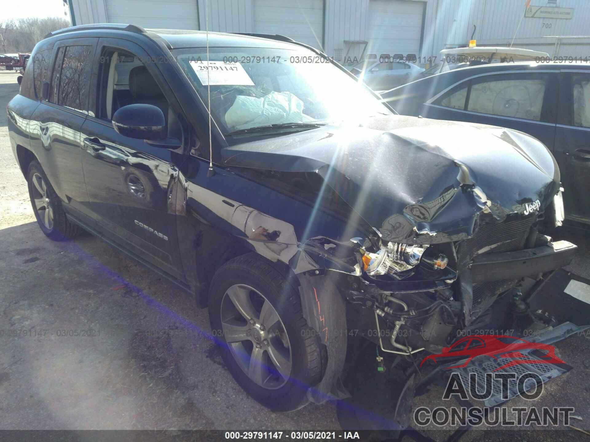 JEEP COMPASS 2017 - 1C4NJDEB2HD192885