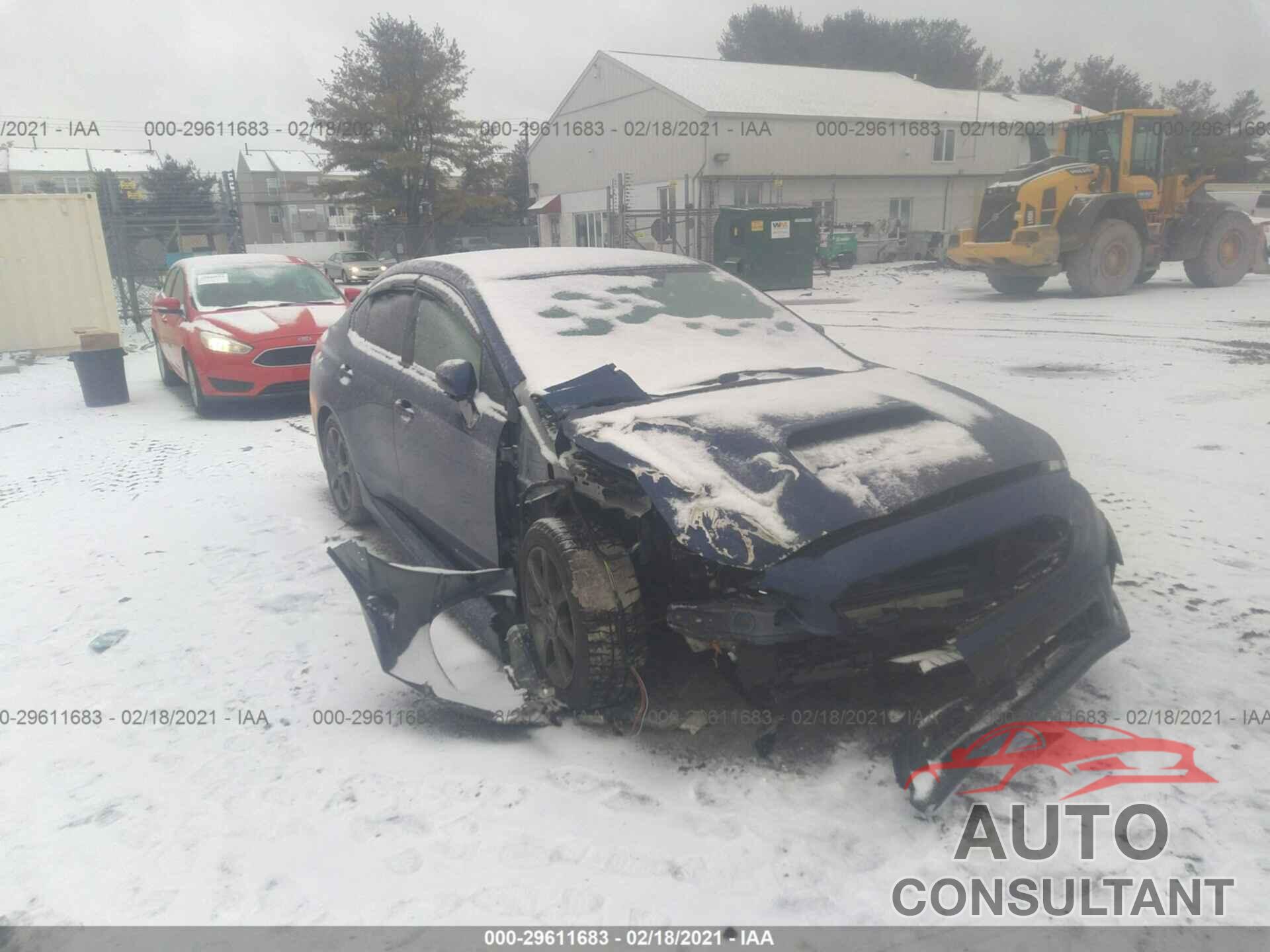 SUBARU WRX 2018 - JF1VA1A6XJ9816275