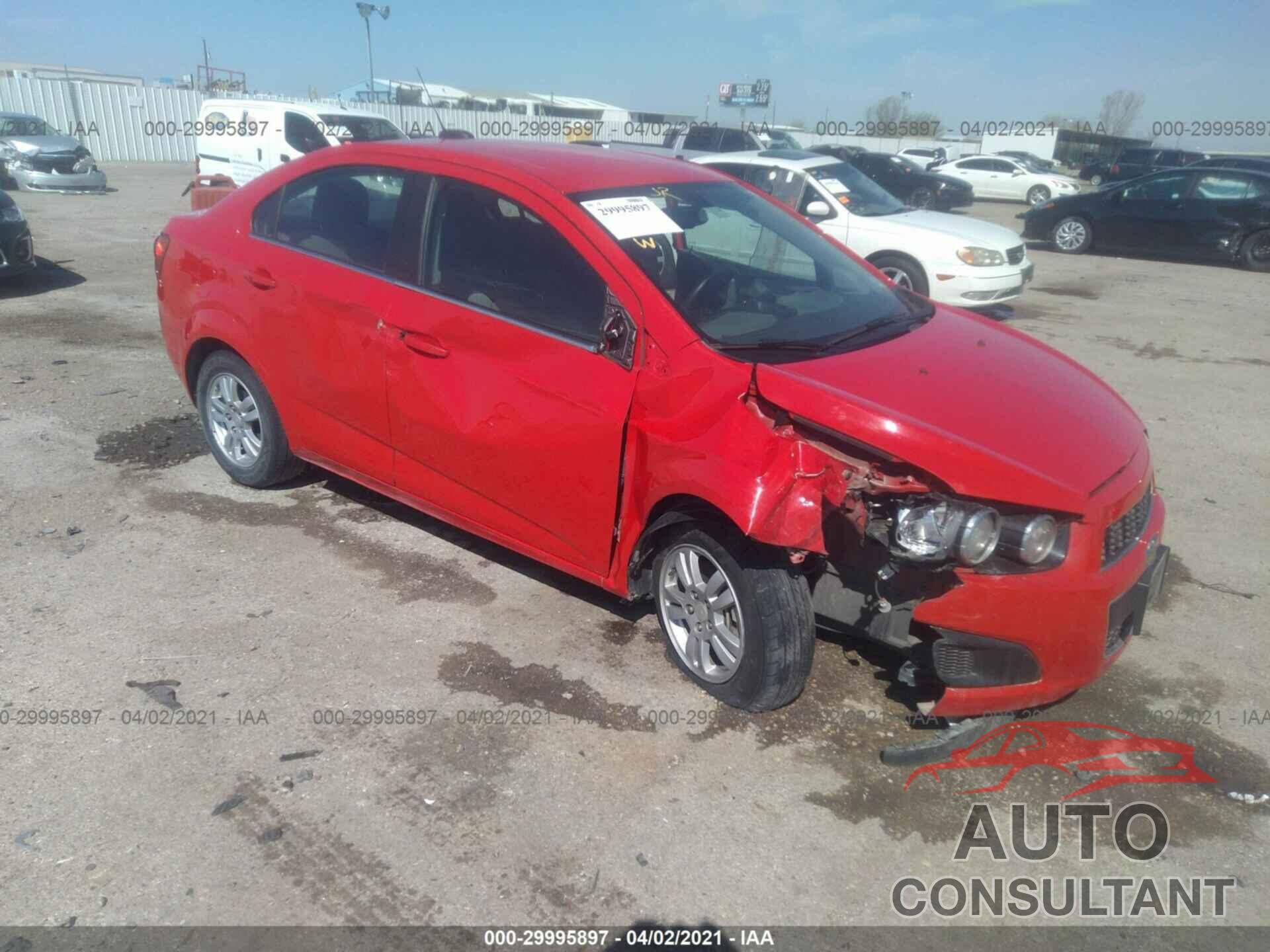 CHEVROLET SONIC 2016 - 1G1JC5SHXG4118984
