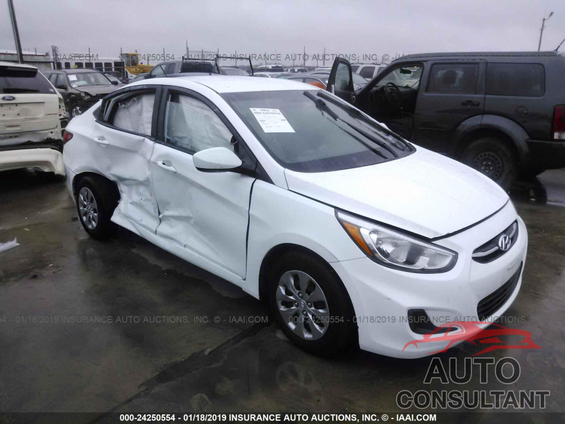 HYUNDAI ACCENT 2016 - KMHCT4AEXGU956770