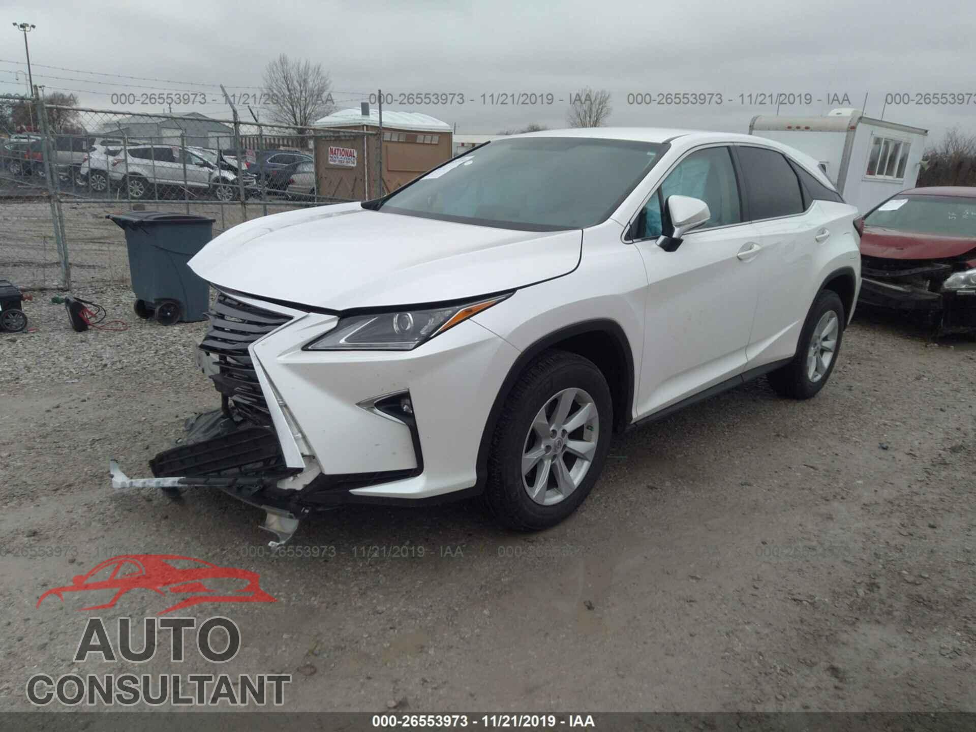 LEXUS RX 2016 - 2T2ZZMCAXGC007316