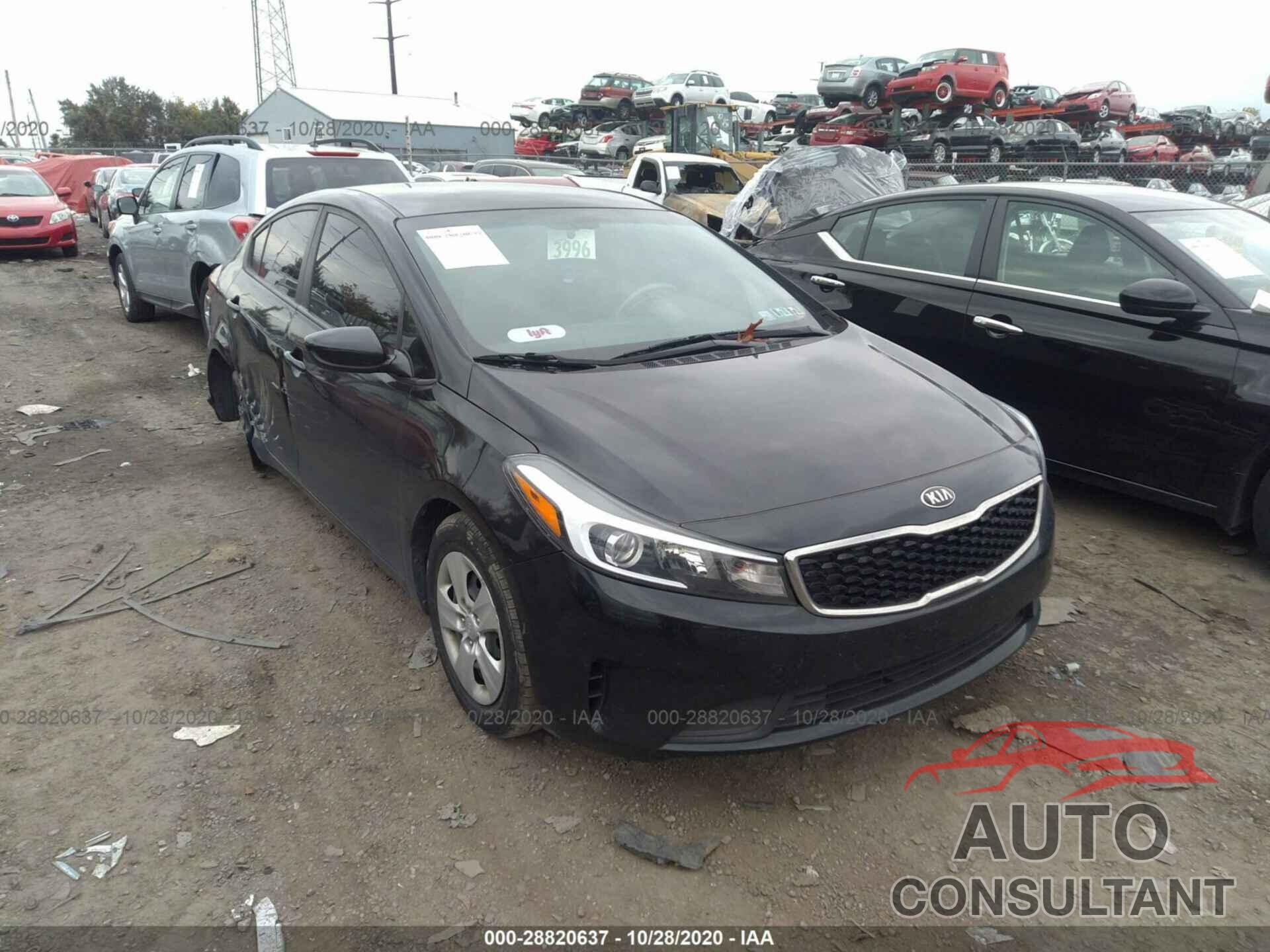 KIA FORTE 2017 - 3KPFK4A71HE109710