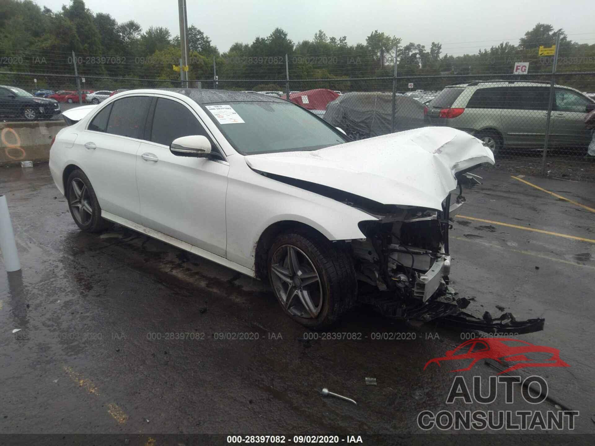 MERCEDES-BENZ E-CLASS 2017 - WDDZF4KB4HA040279