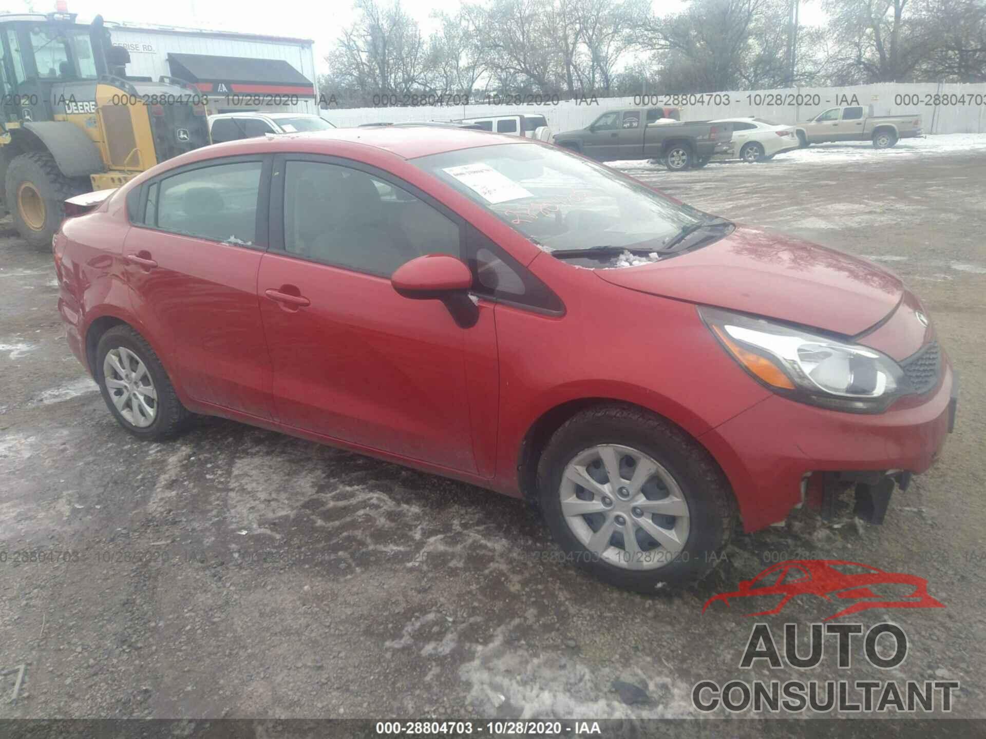 KIA RIO 2017 - KNADM4A37H6037607