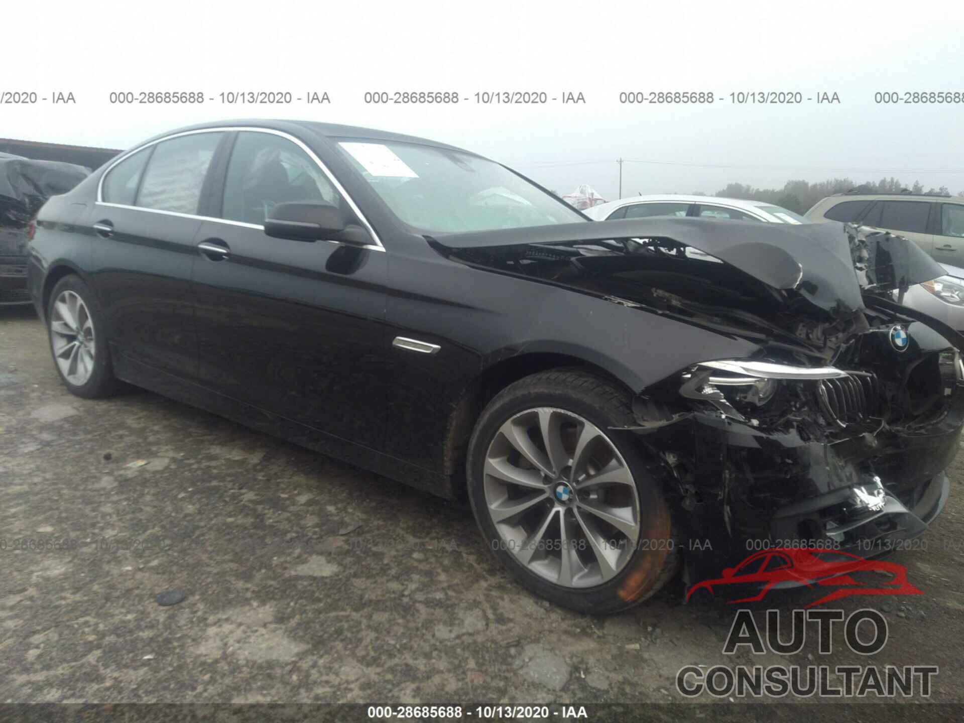 BMW 5 SERIES 2016 - WBA5A5C50GG353537