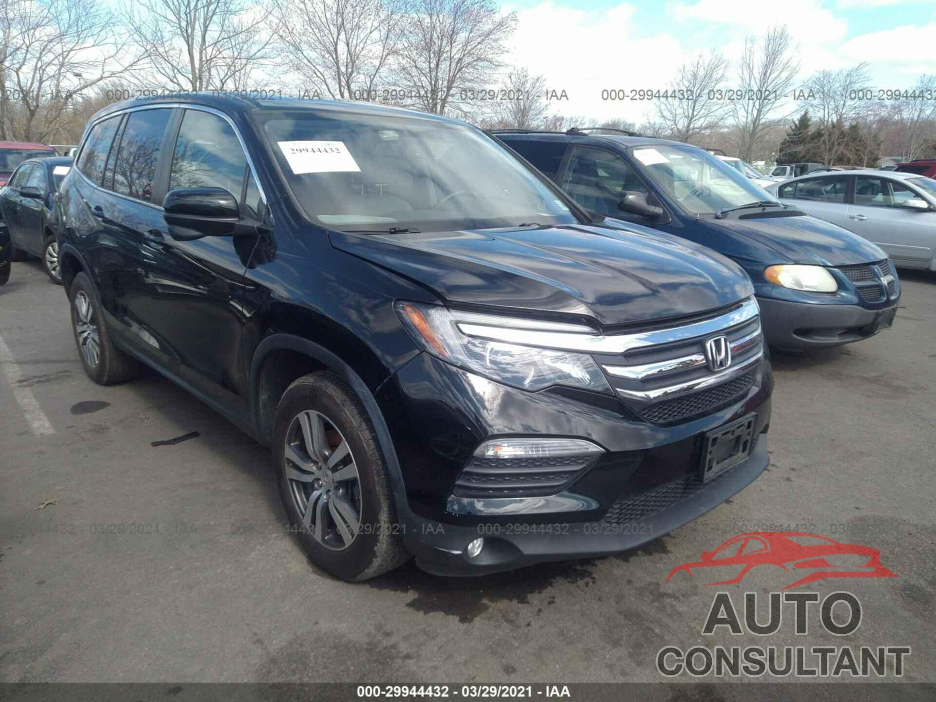 HONDA PILOT 2016 - 5FNYF6H79GB048646