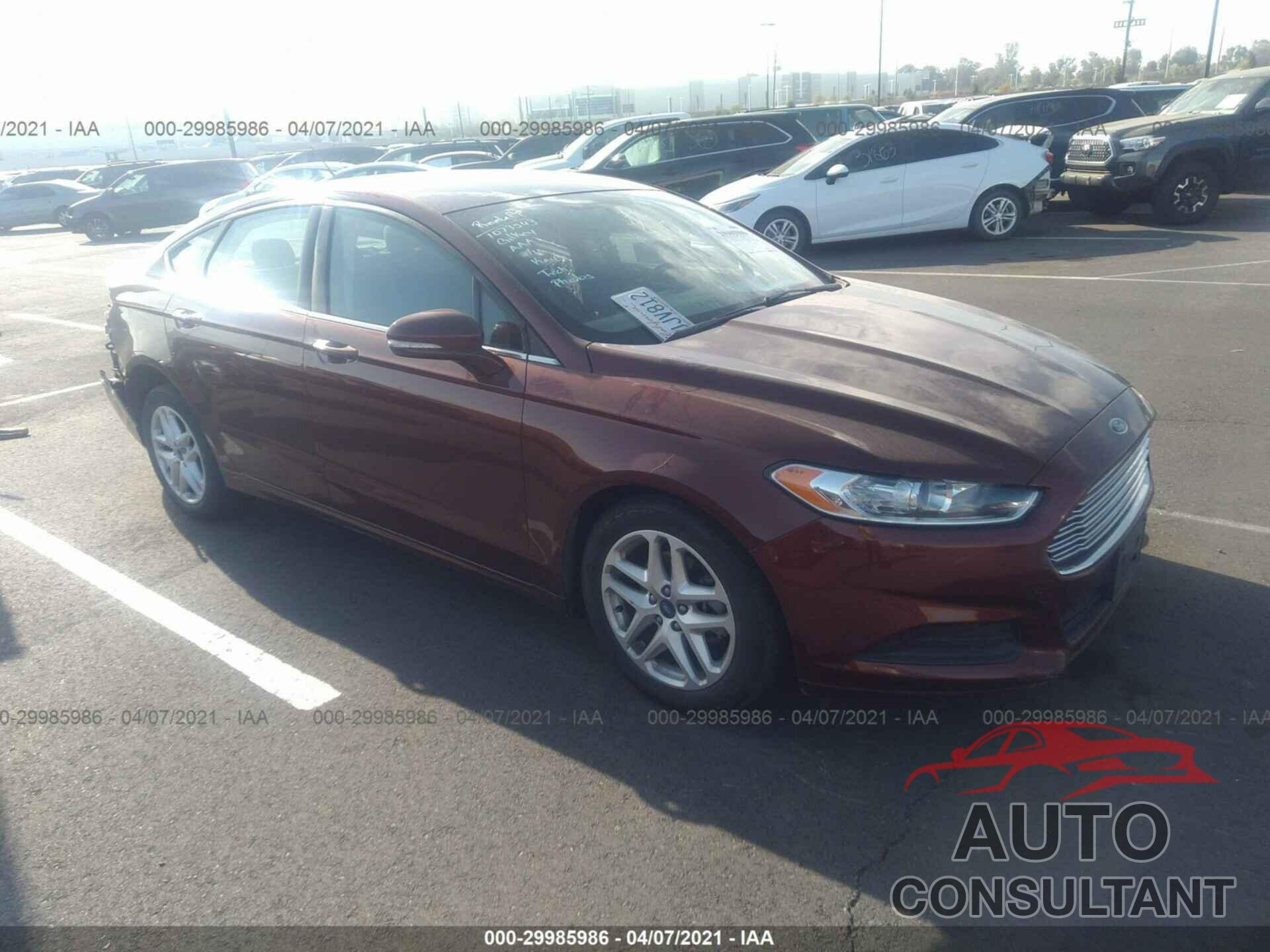 FORD FUSION 2016 - 3FA6P0H77GR304935