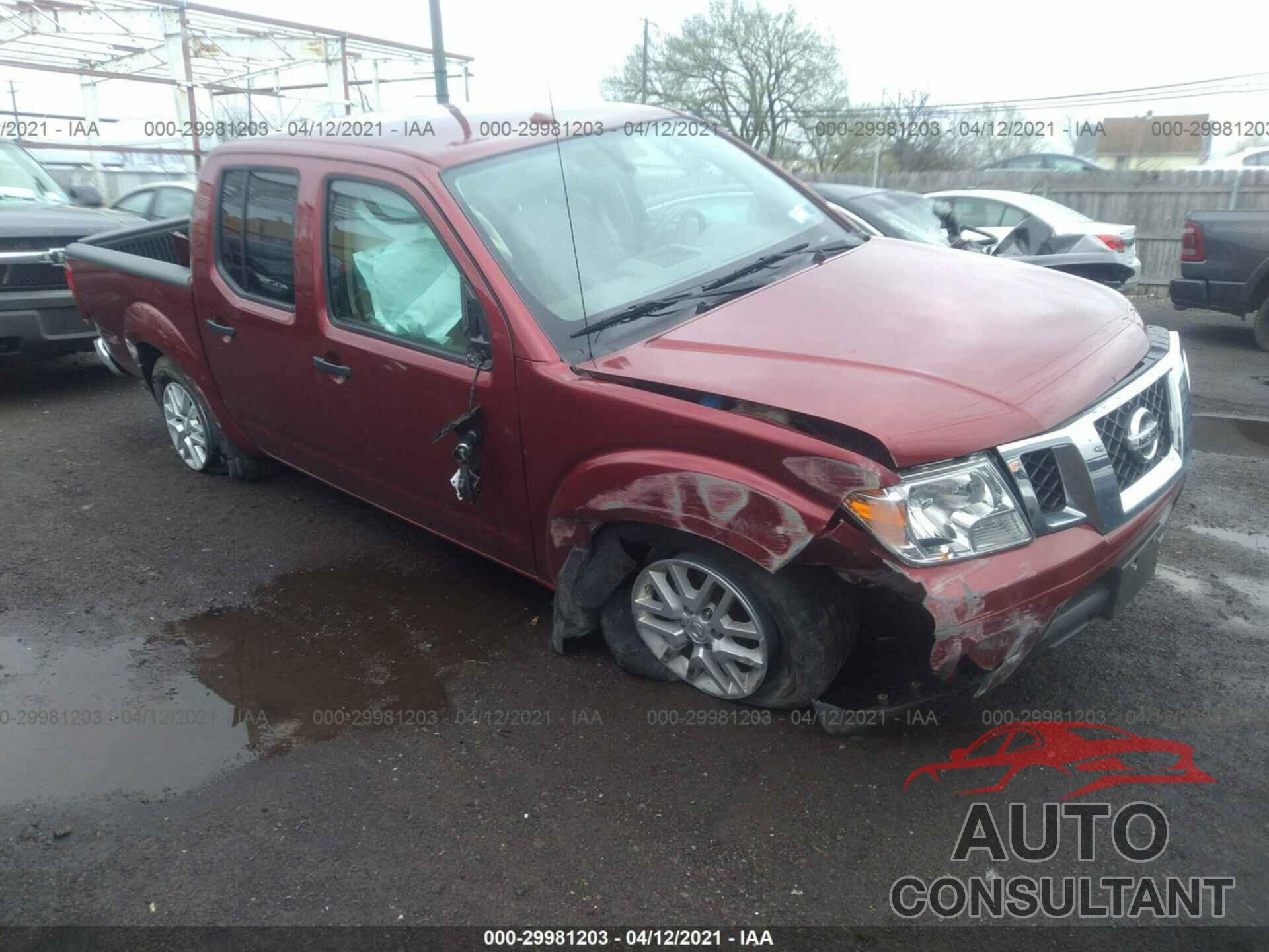 NISSAN FRONTIER 2017 - 1N6AD0EV0HN760258