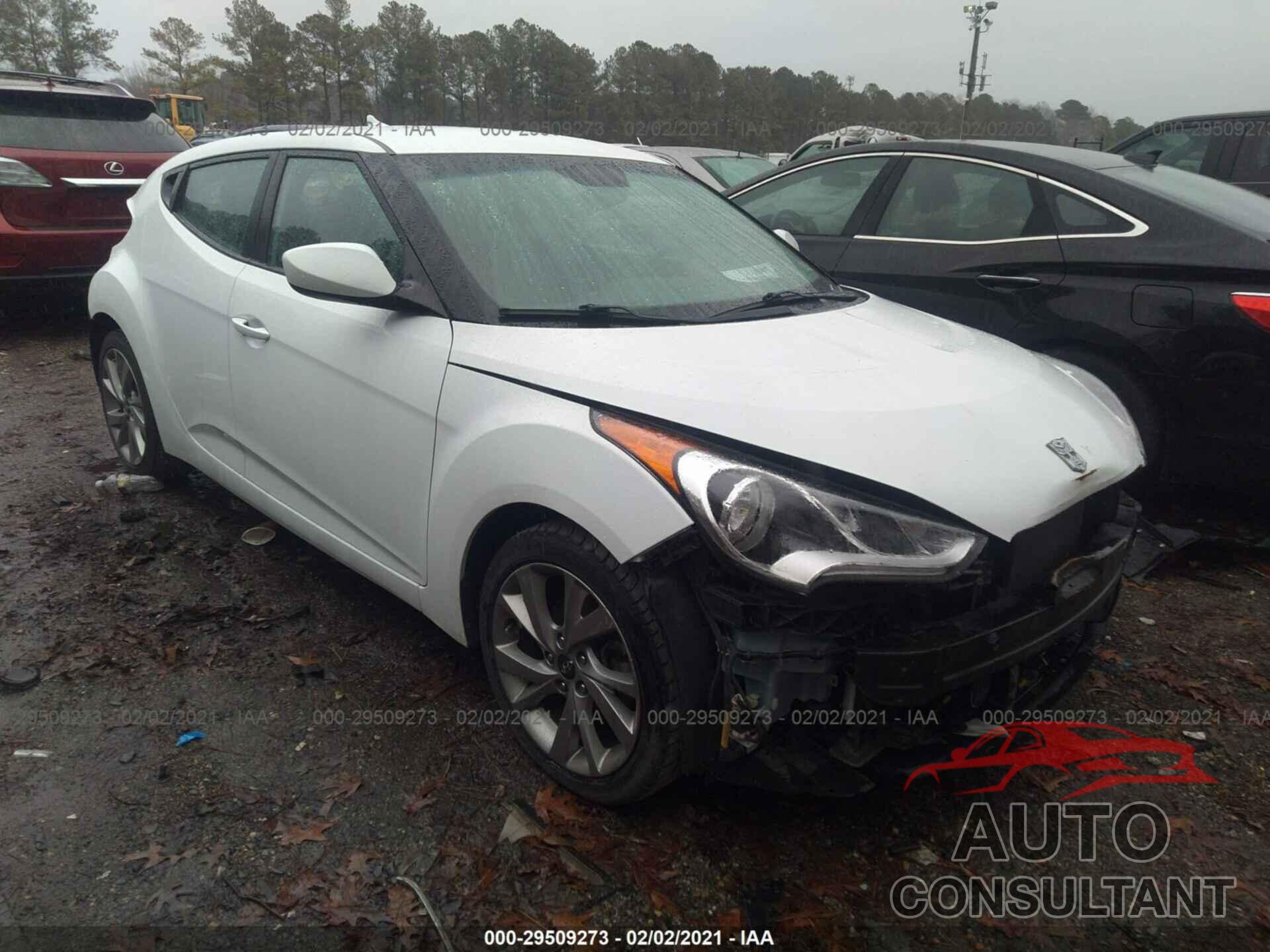 HYUNDAI VELOSTER 2016 - KMHTC6AD2GU268829