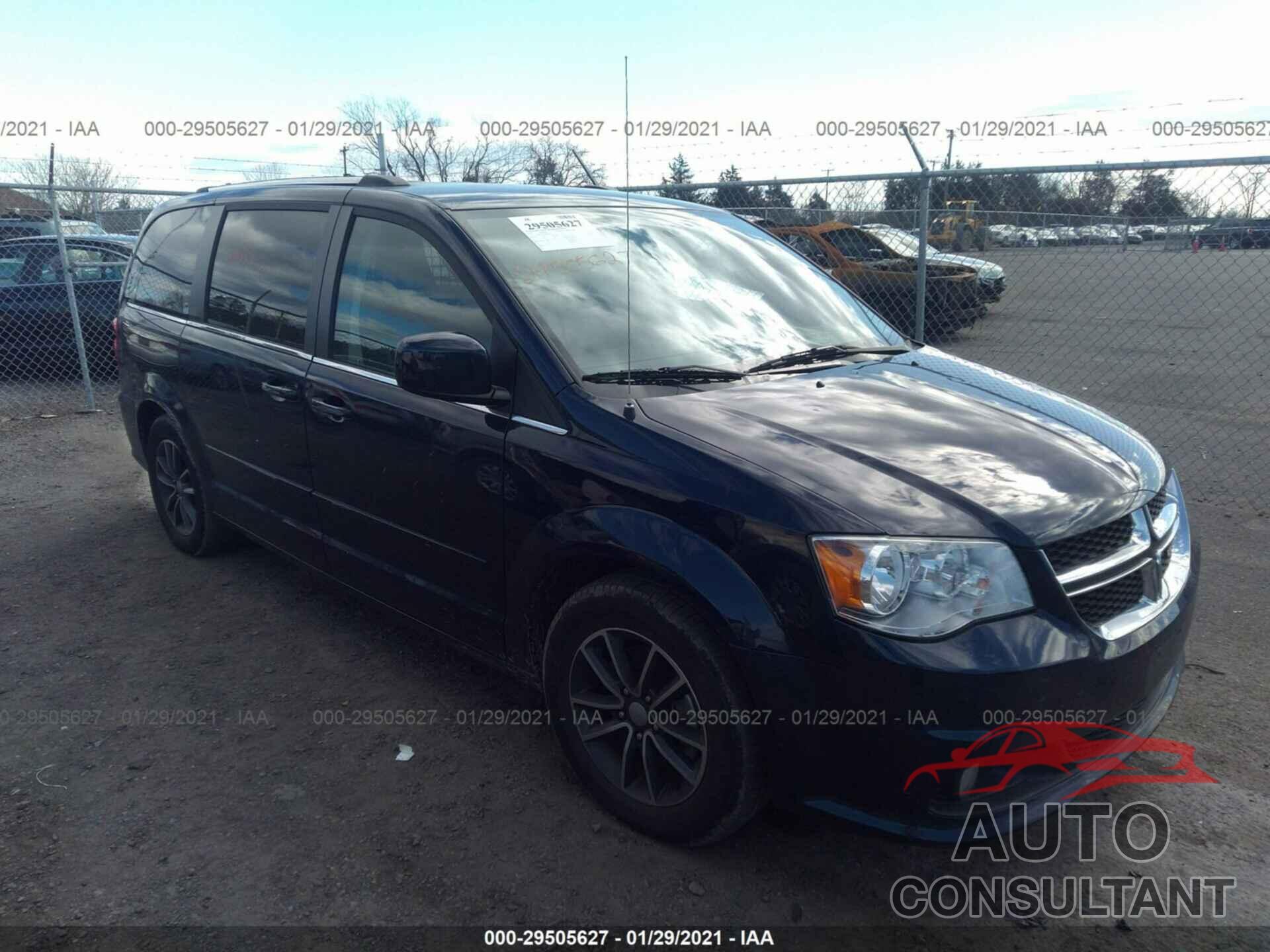 DODGE GRAND CARAVAN 2017 - 2C4RDGCG2HR639012