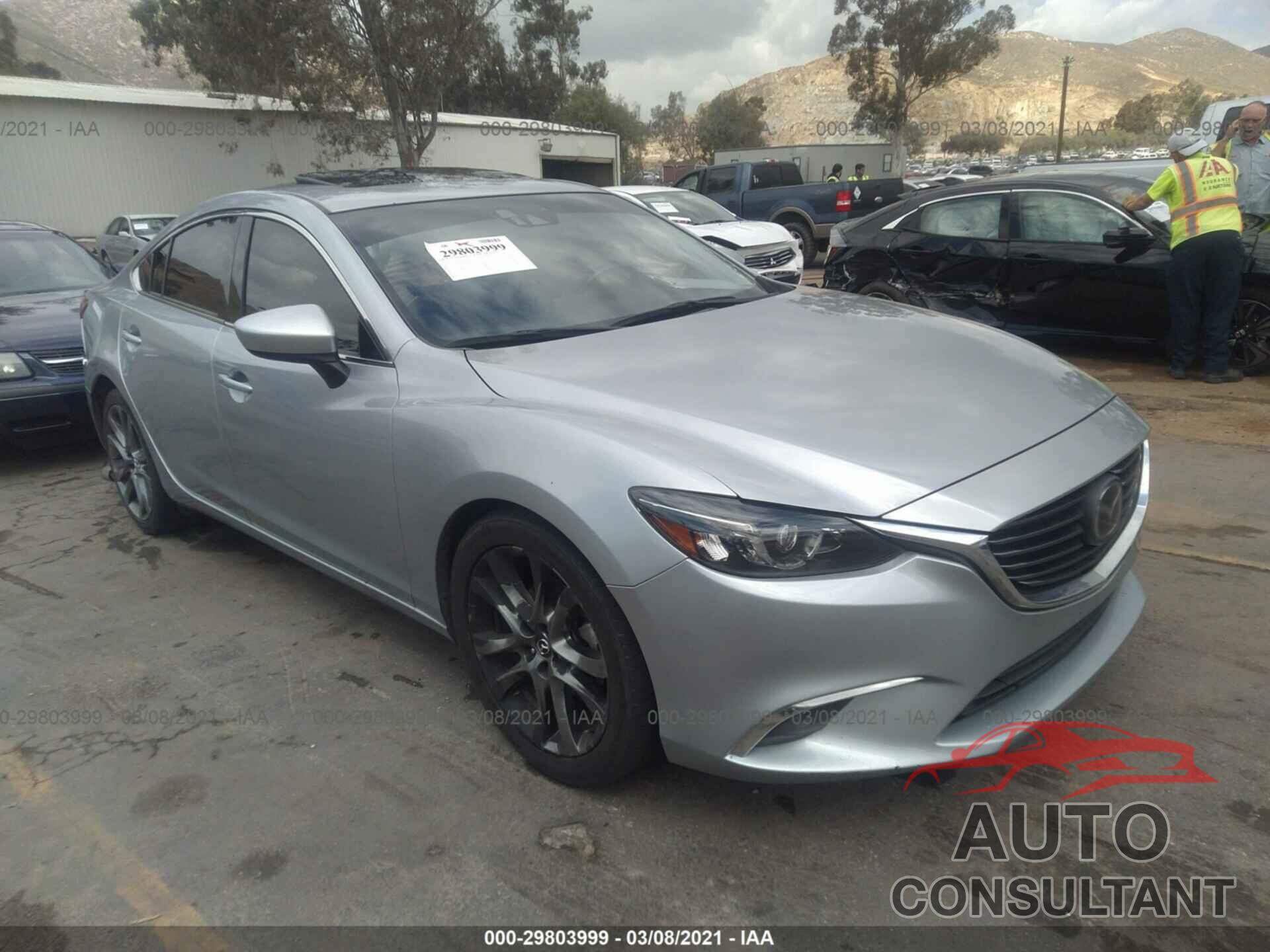 MAZDA MAZDA6 2016 - JM1GJ1W54G1432244