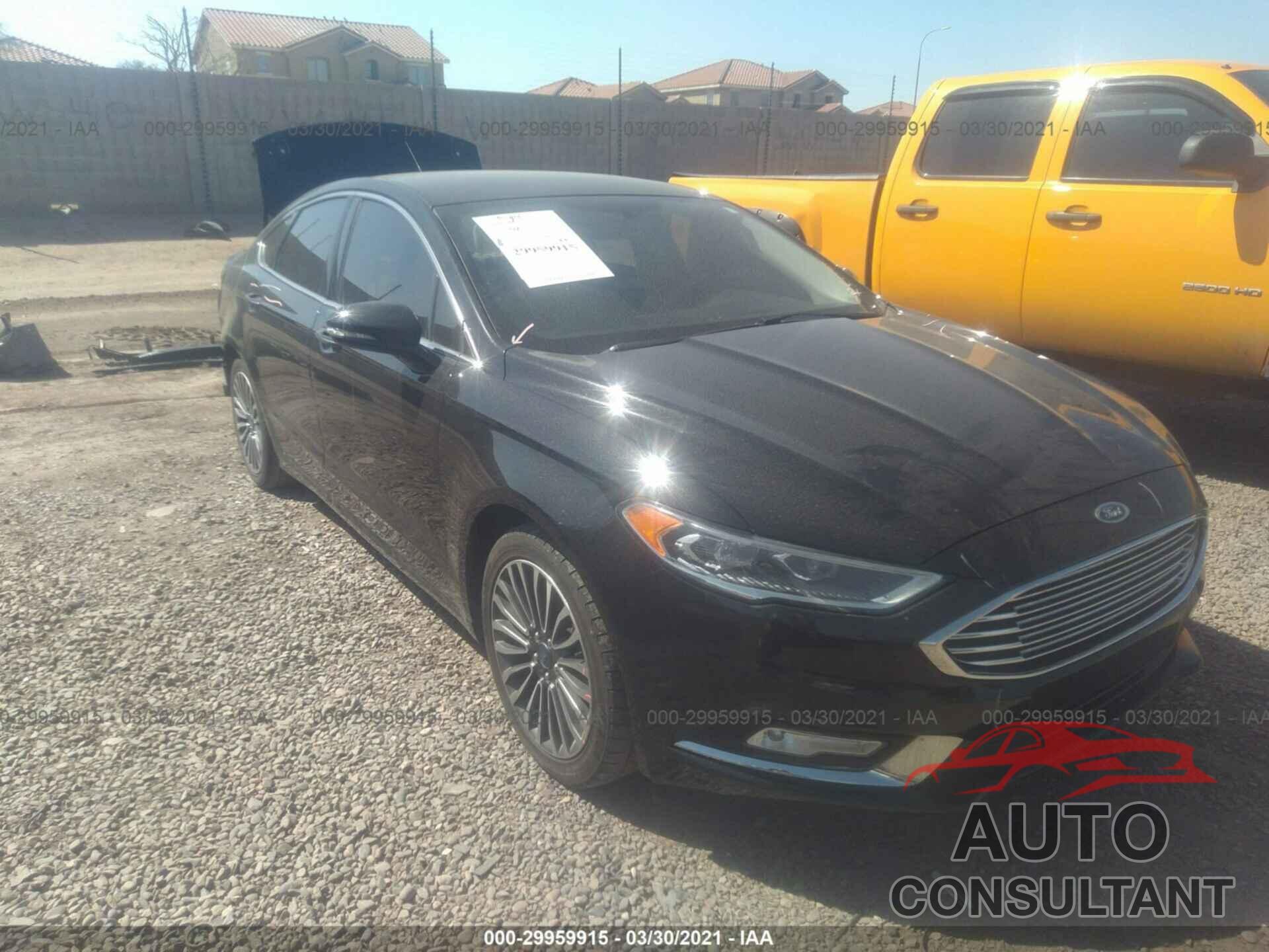 FORD FUSION 2017 - 3FA6P0K99HR149851