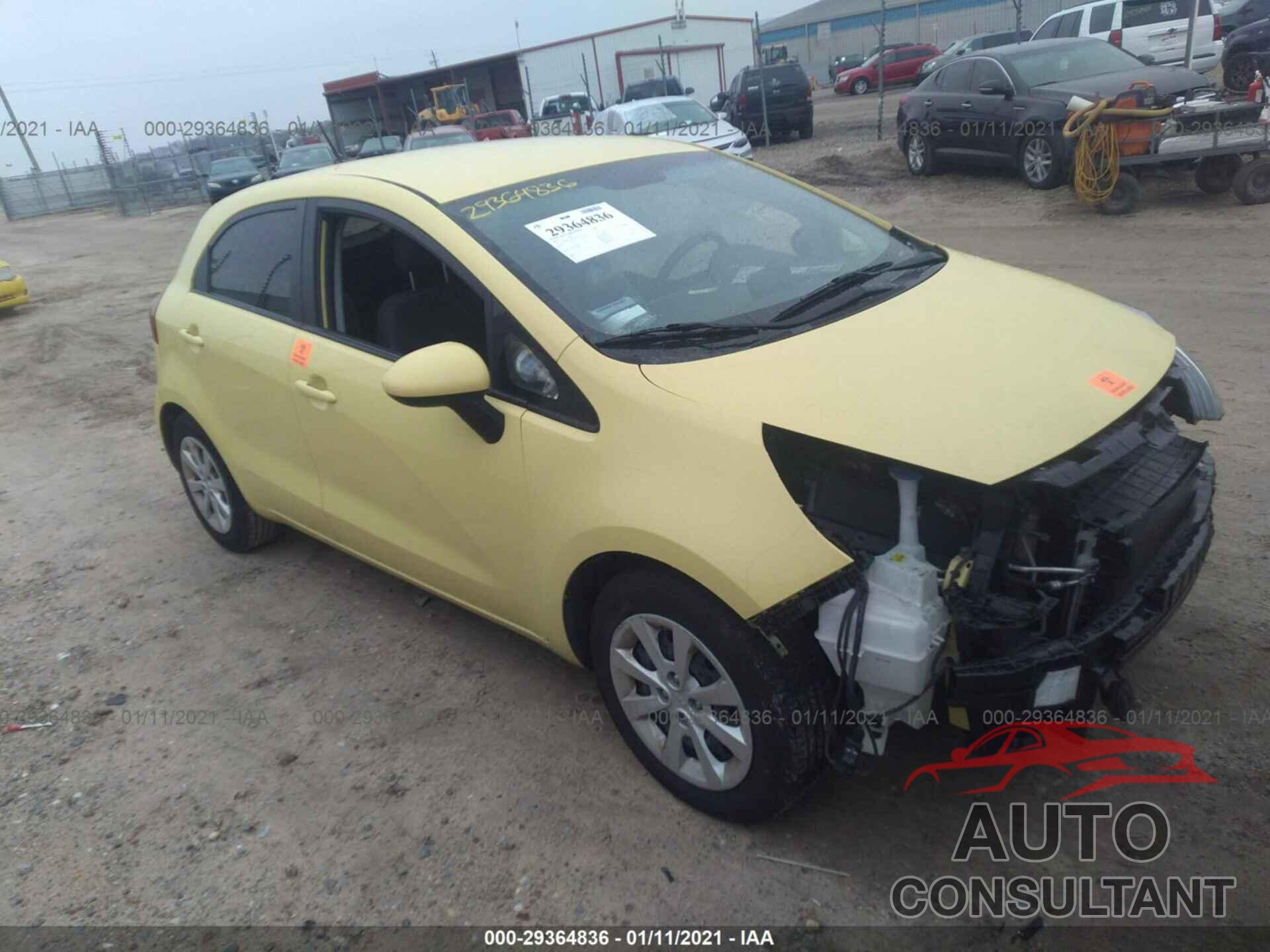 KIA RIO 2016 - KNADM5A30G6647126