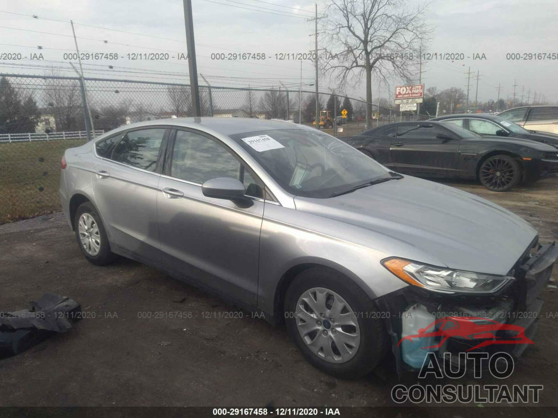 FORD FUSION 2020 - 3FA6P0G7XLR110217