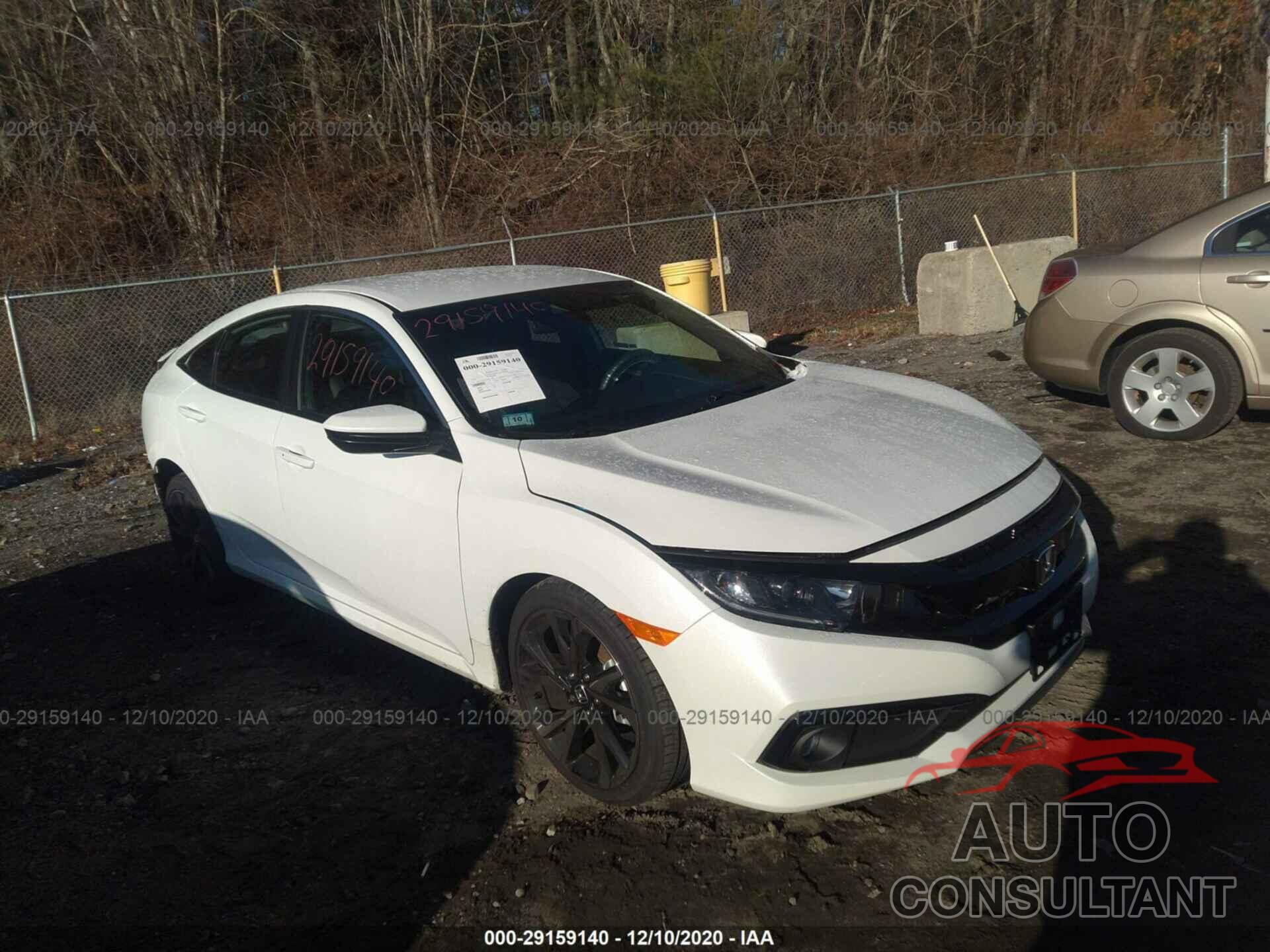 HONDA CIVIC SEDAN 2020 - 2HGFC2F87LH577135