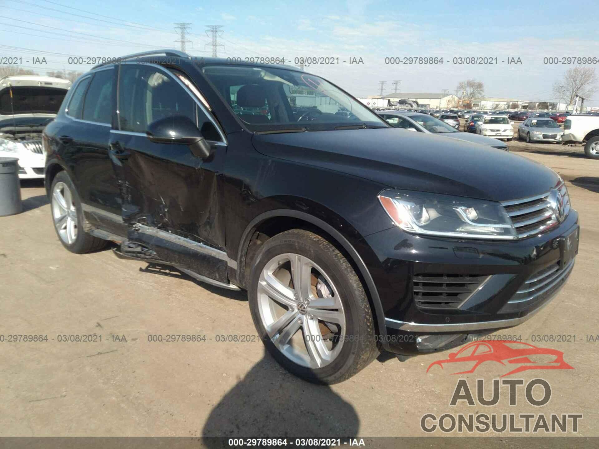 VOLKSWAGEN TOUAREG 2016 - WVGEF9BP5GD006636