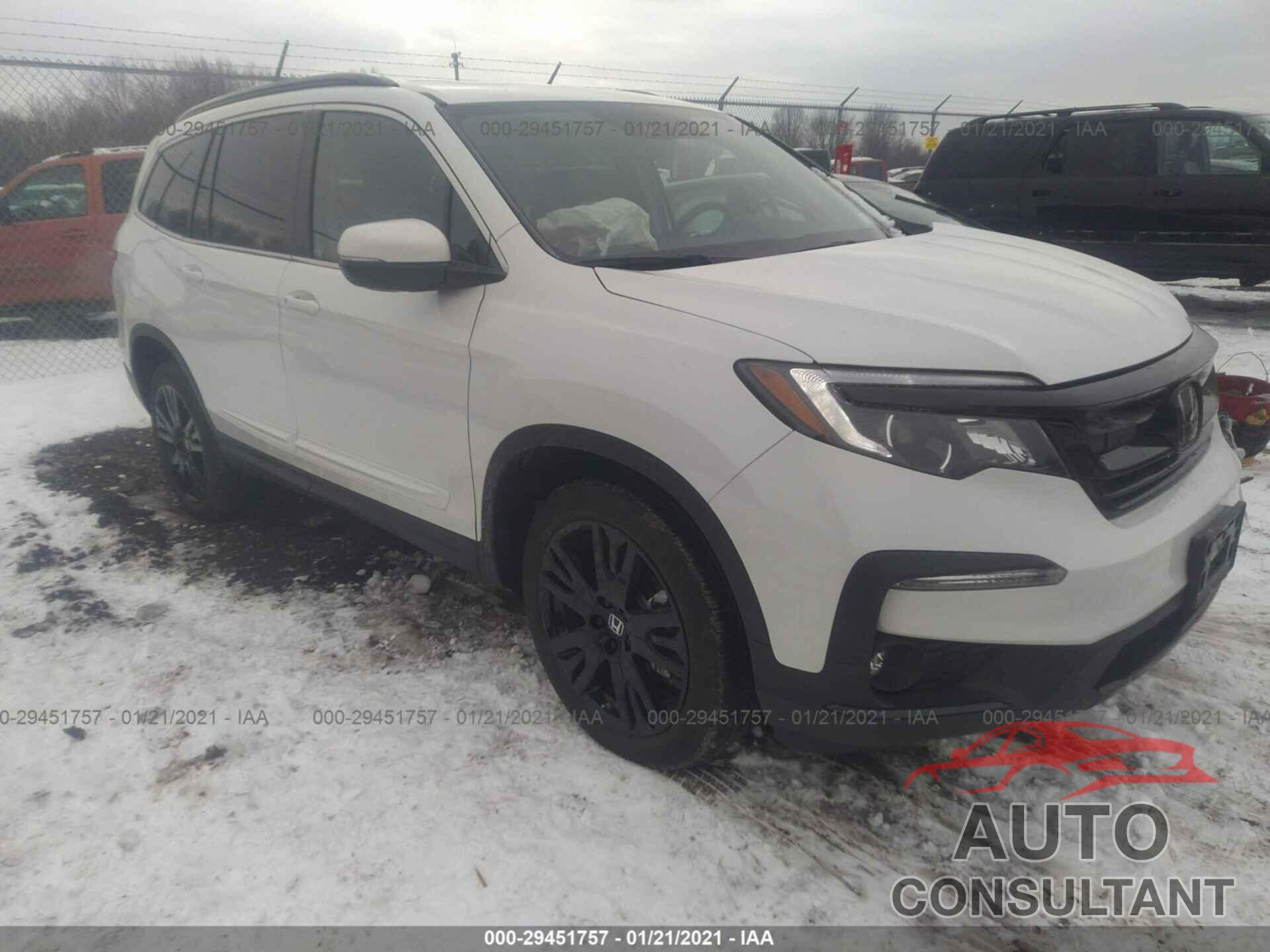 HONDA PILOT 2021 - 5FNYF6H21MB012899