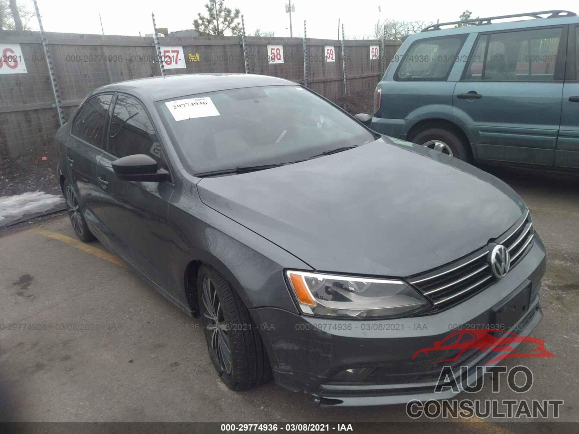 VOLKSWAGEN JETTA SEDAN 2016 - 3VWD17AJ8GM290247