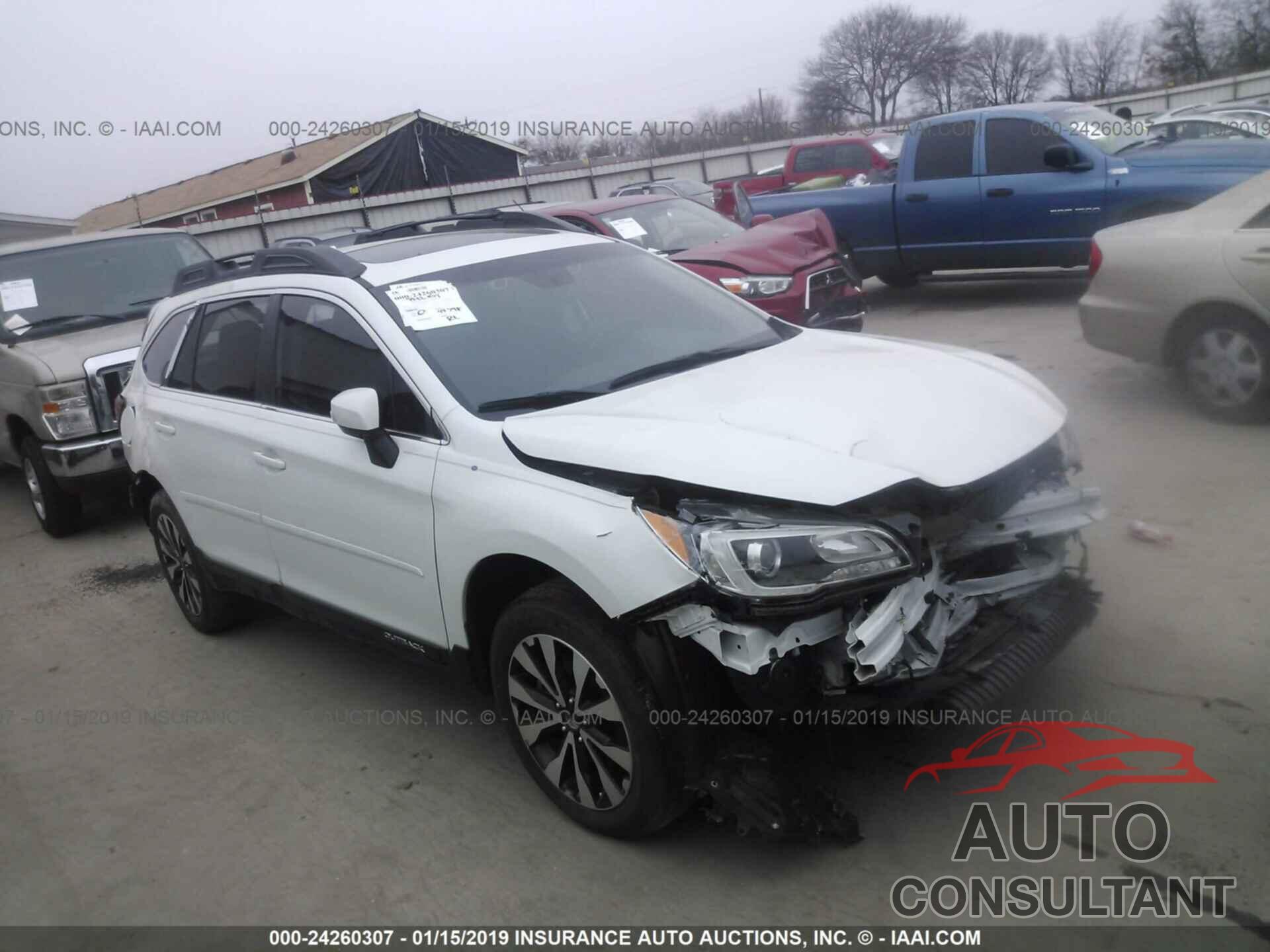 SUBARU OUTBACK 2016 - 4S4BSBNC9G3287151