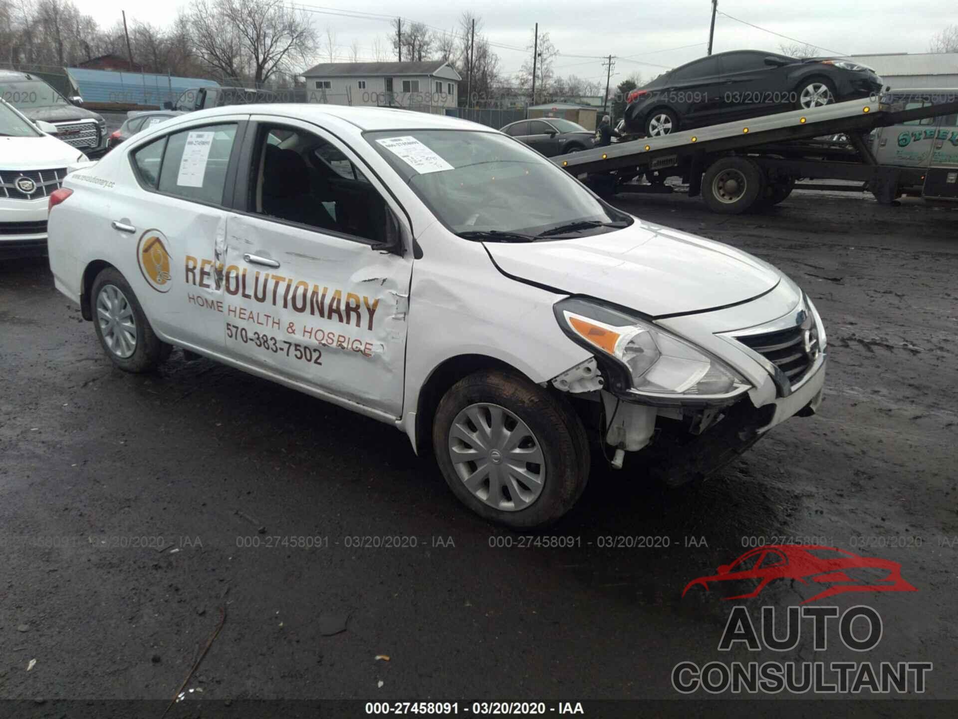 NISSAN VERSA 2019 - 3N1CN7AP8KL817535