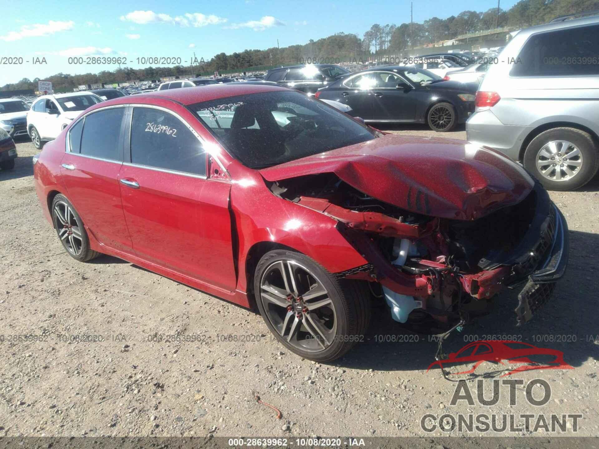 HONDA ACCORD SEDAN 2016 - 1HGCR2F56GA071856