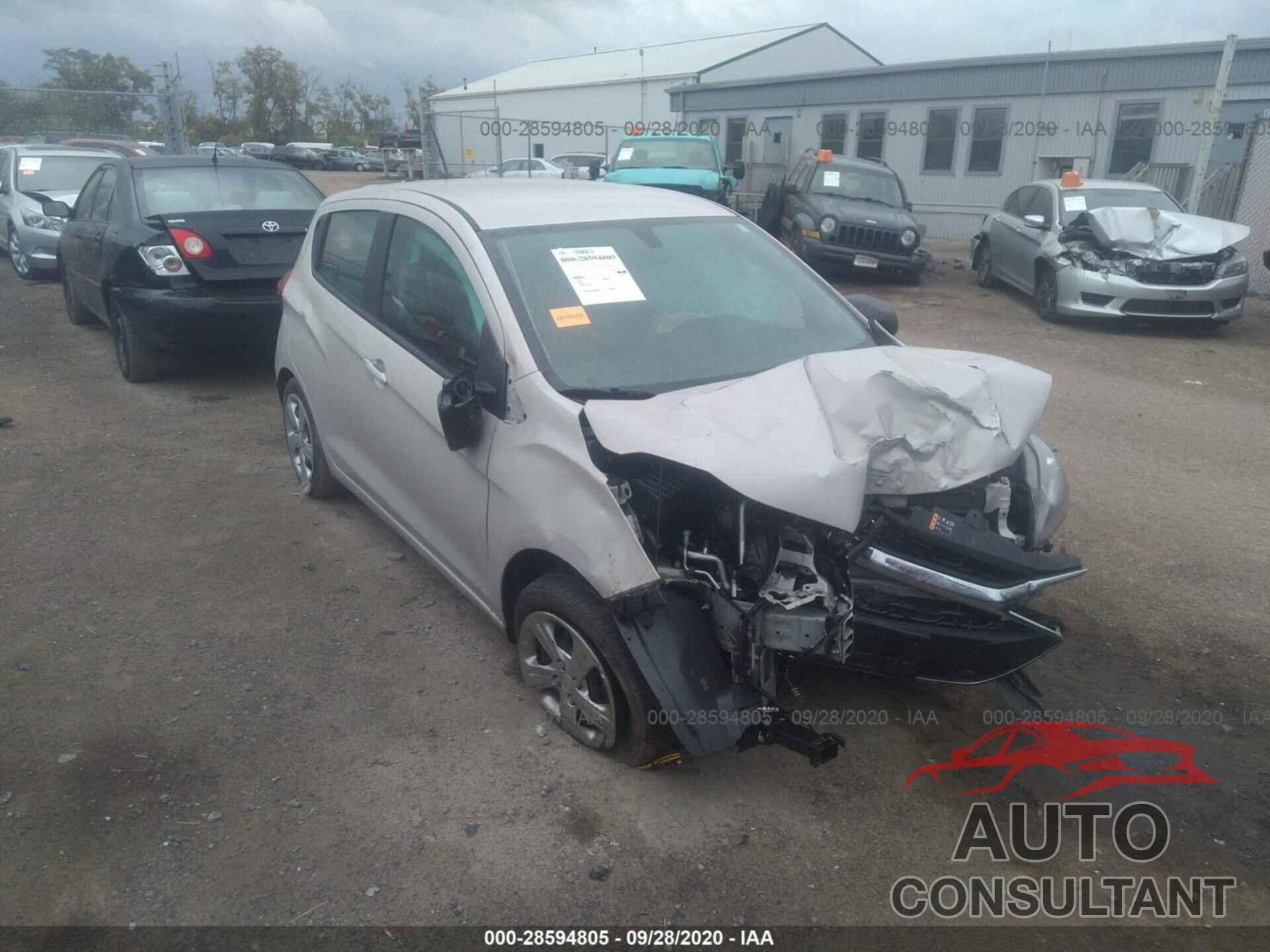 CHEVROLET SPARK 2019 - KL8CA6SA9KC757427